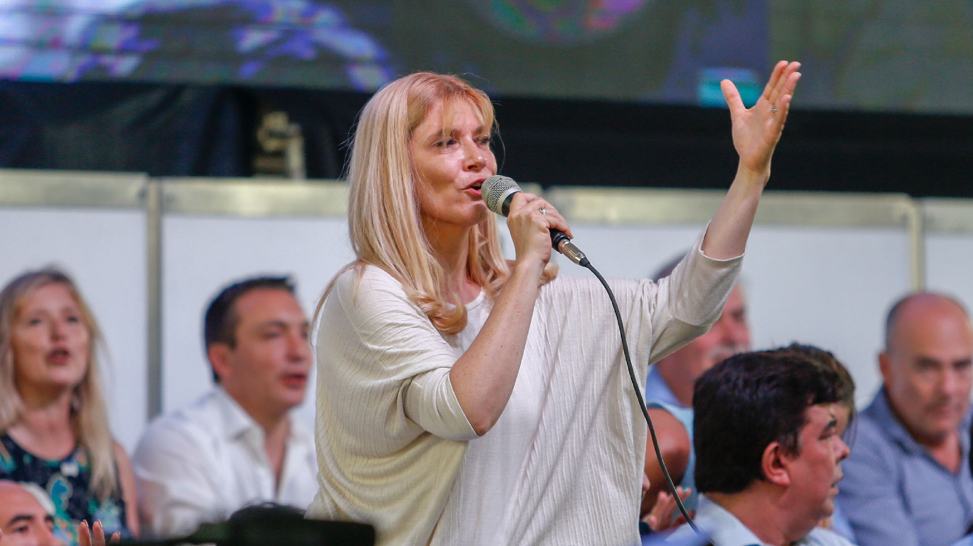 La intendenta de La Matanza, Verónica Magario