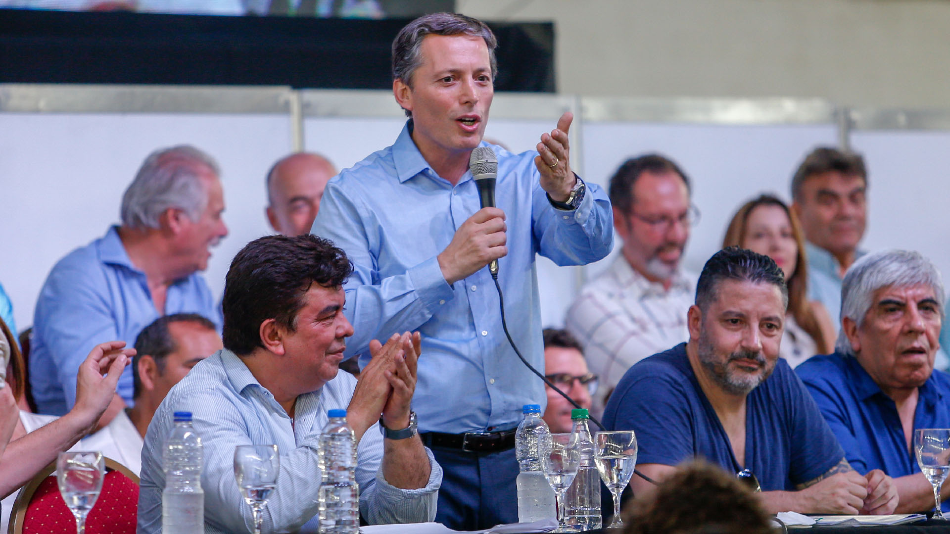 El presidente del PJ Bonaerense, Fernando Gray