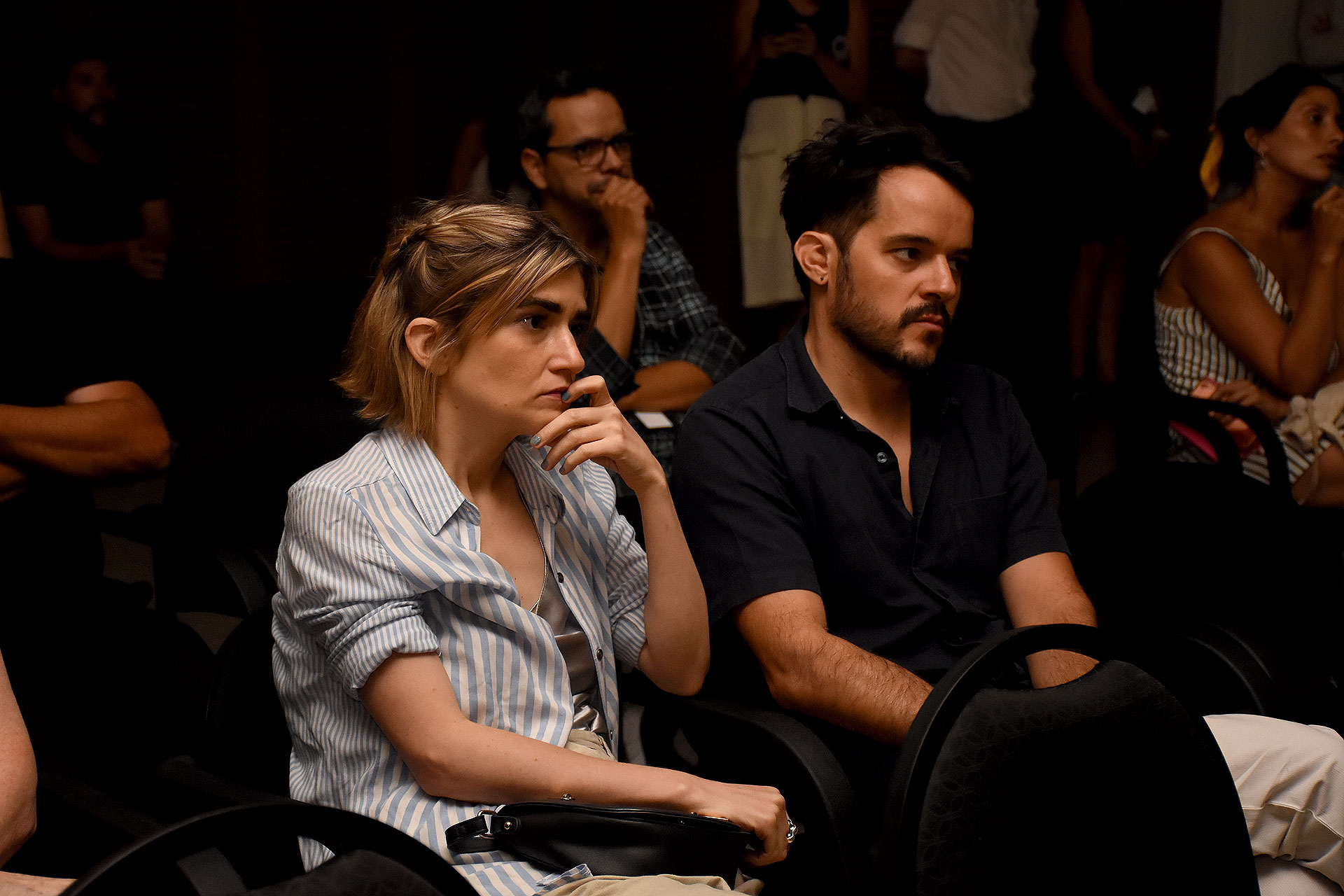 Los artistas Flavia Da Rin y Luis Terán