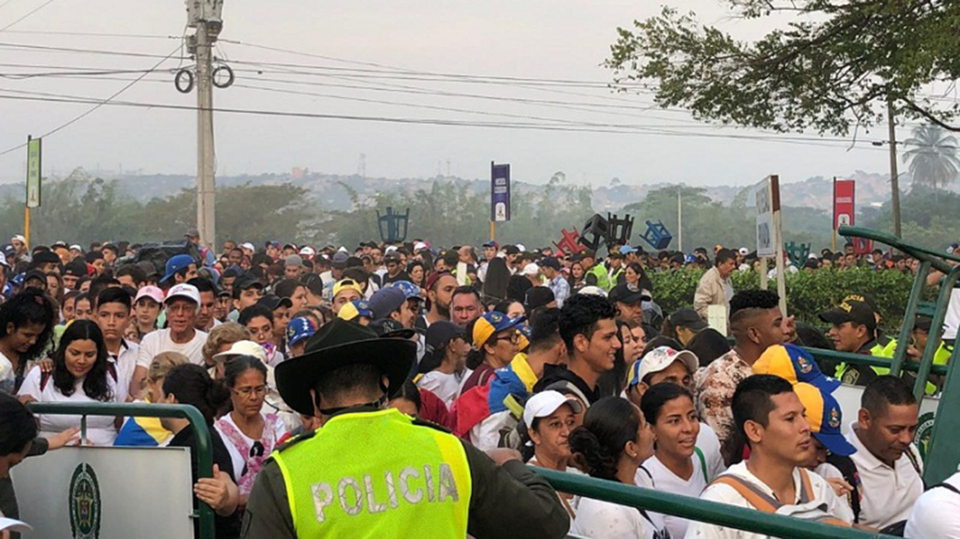Más de 30 artistas comprometieron su participación en Cúcuta (Twitter: @NoticiasRCN)