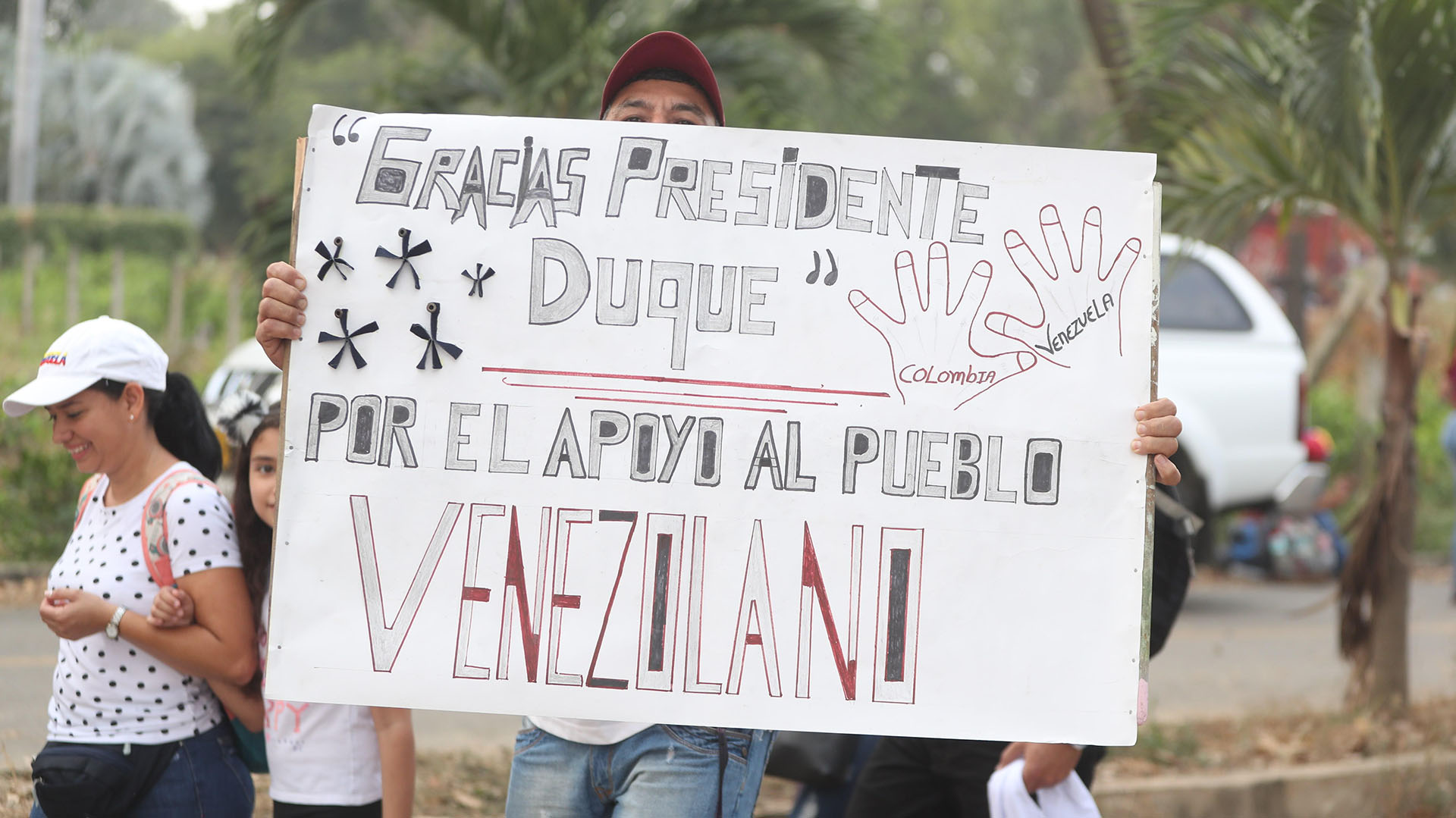 “Gracias Presidente Duque por el apoyo al pueblo venezolano” (EFE)