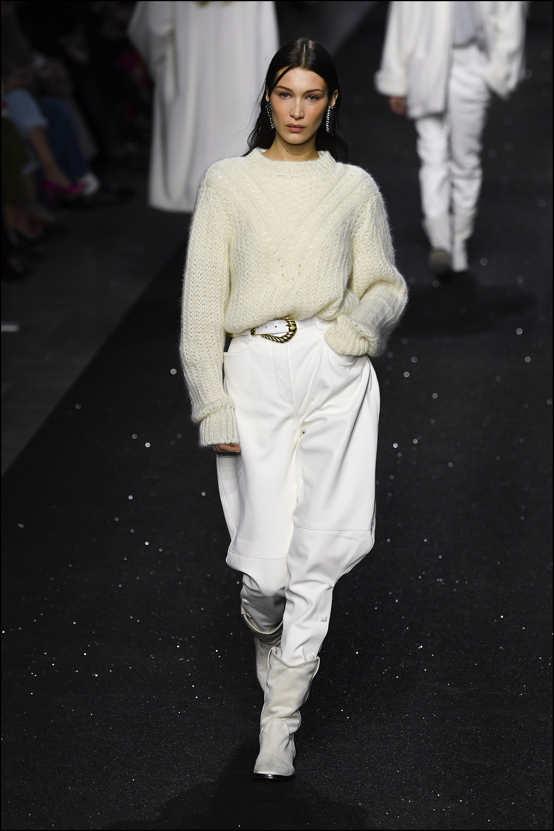 Bella Hadid fue la estrella del desfile.