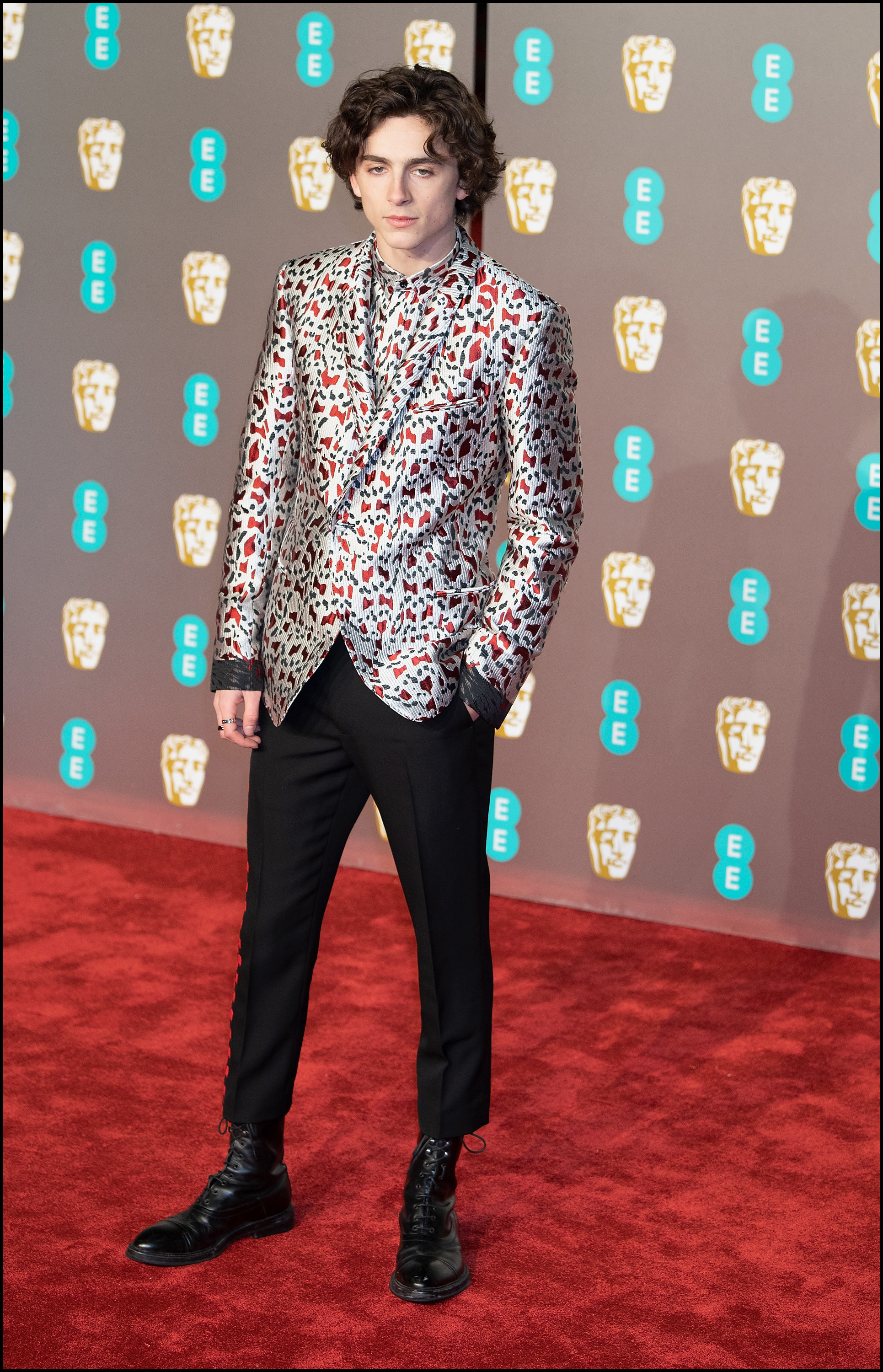 Timoûthée Chalamet: brilla en la red carpet.