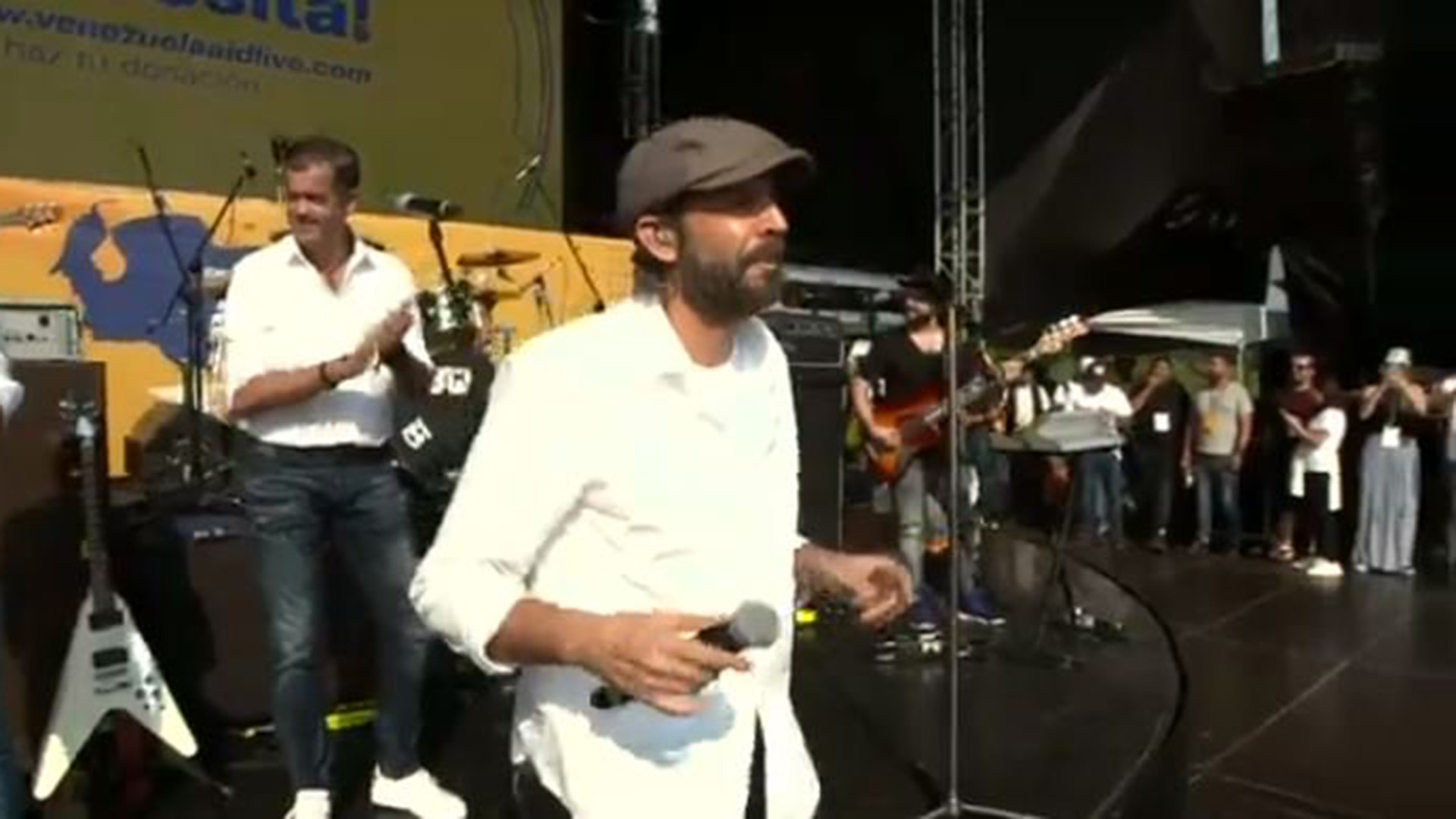 El cantante dominicano Juan Luis Guerra