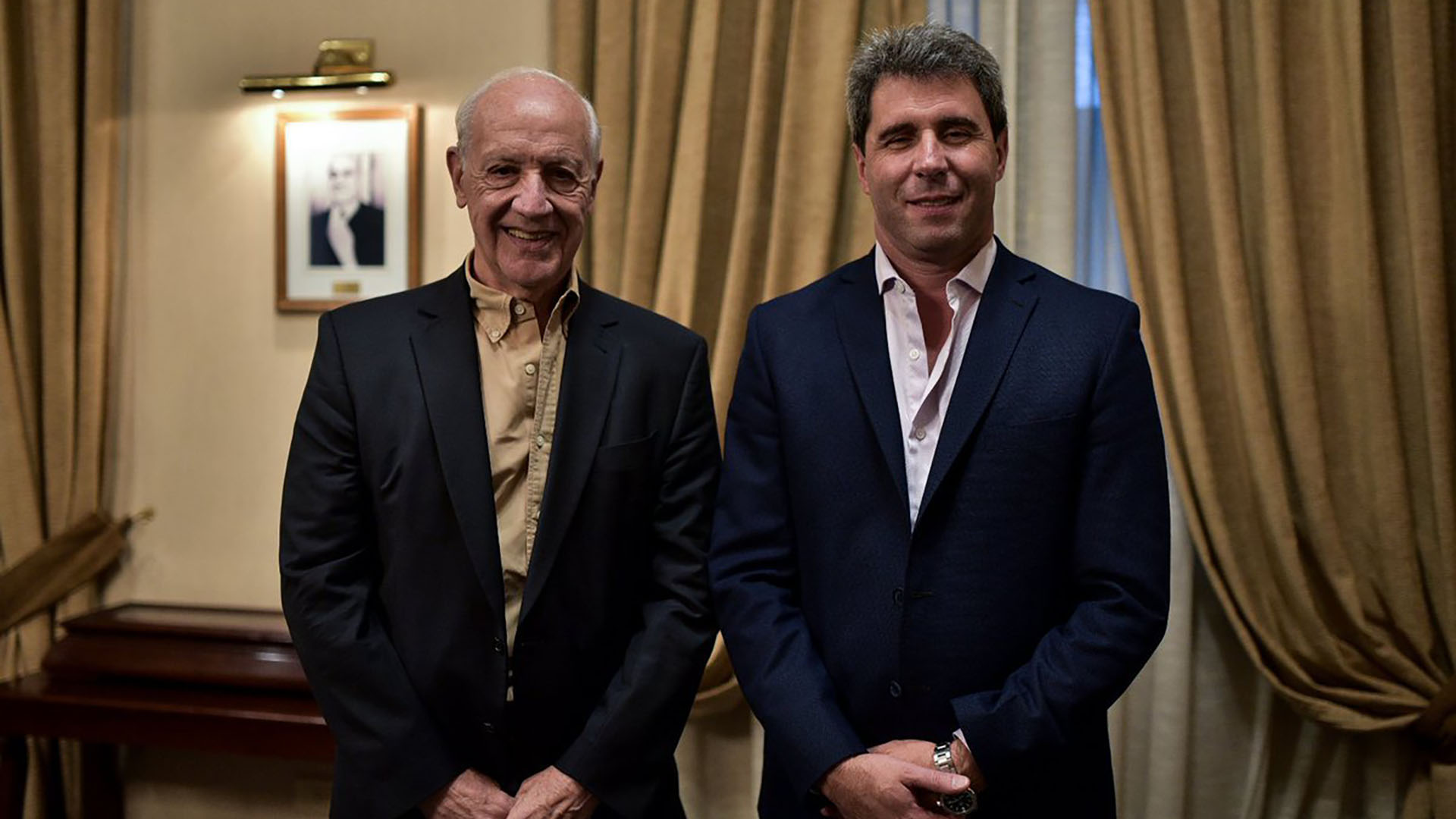 Roberto Lavagna y Sergio Uñac