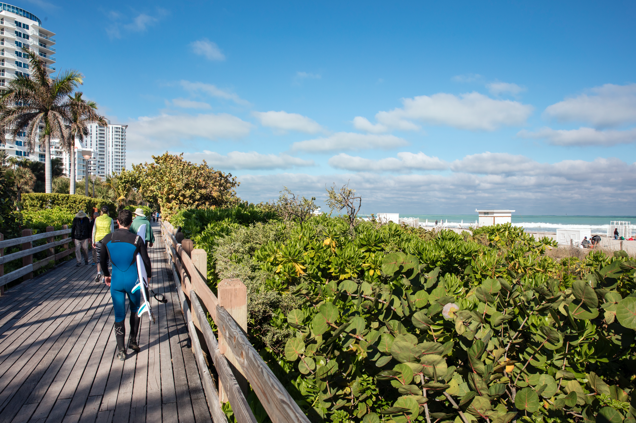 El malecón de Miami Beach Foto: Scott Baker para The New York Times