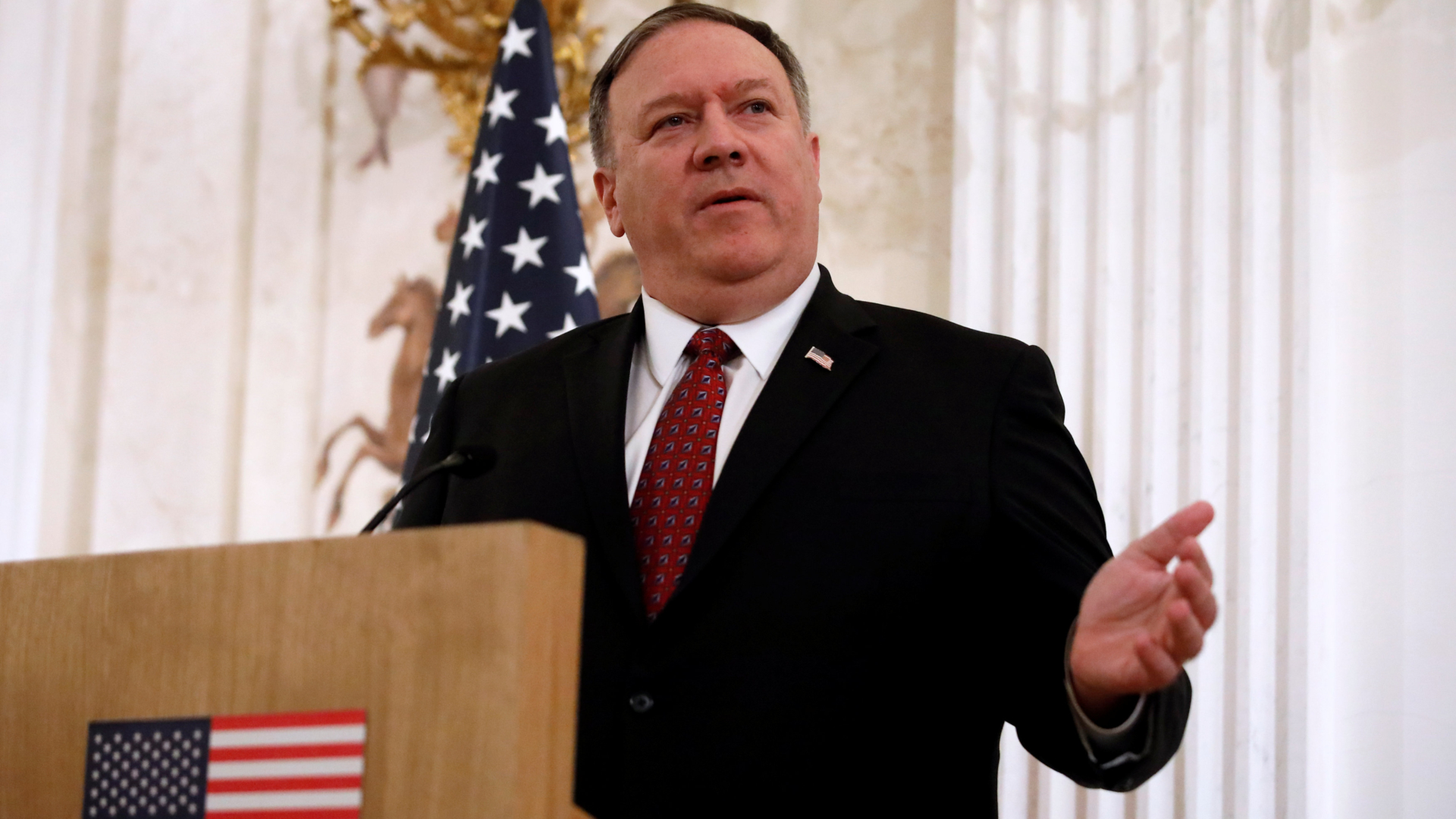 El secretario de Estado de EEUU Mike Pompeo