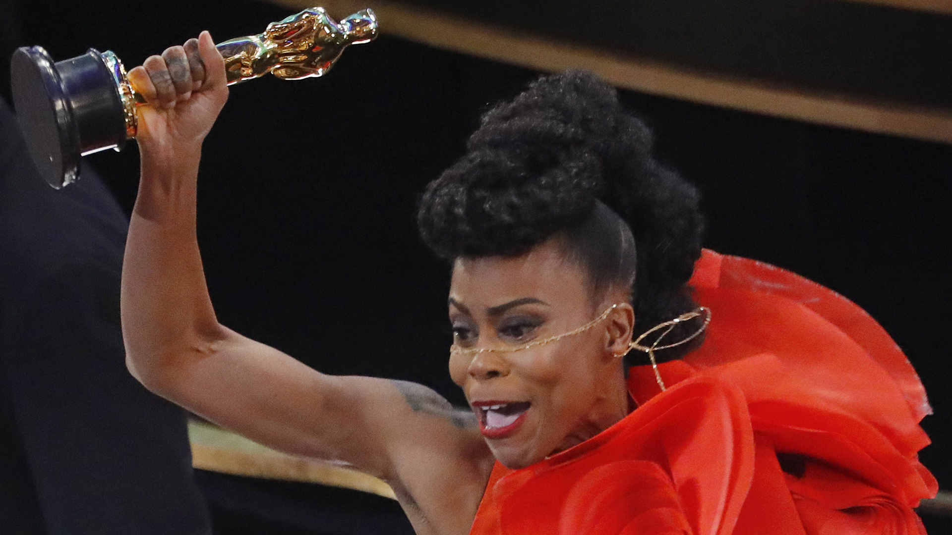 Hannah Beachler, ganadora al Oscar al mejor diseño de producción por “Black Panther”. (REUTERS/Mike Blake)