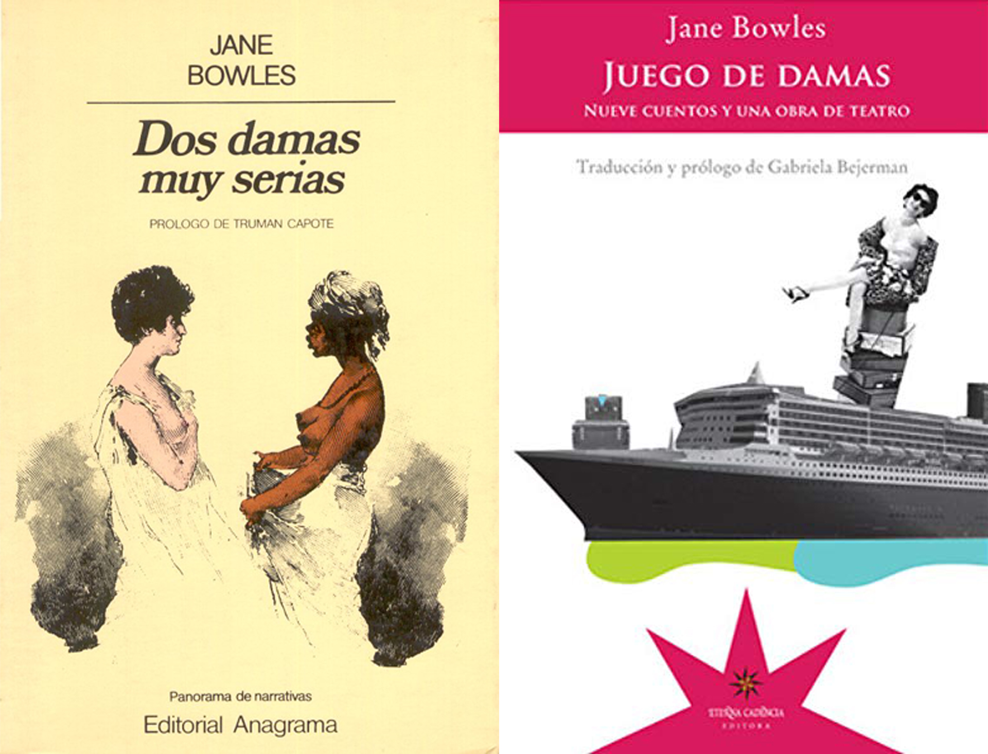 “Dos damas muy serias” y “Juego de damas”, de Jane Bowles