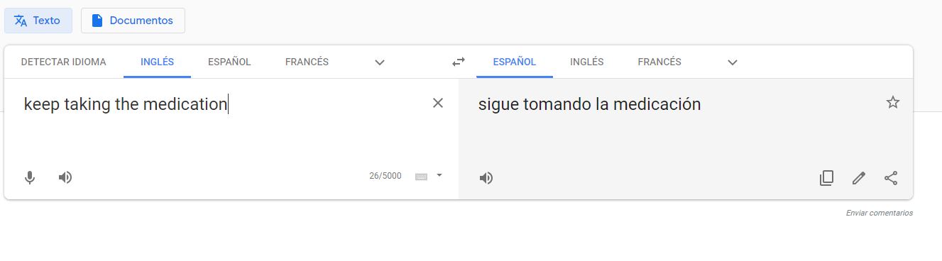 “Google Translate es más preciso de lo que creen muchos médicos”, declaró la investigadora