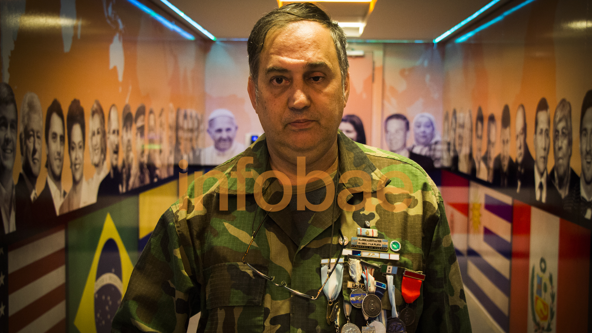 “Sentí la sangre que corría por mi cara, me agarré la cabeza porque el dolor era insoportable, quise pararme pero no pude” (Foto: Thomas Khazki)
