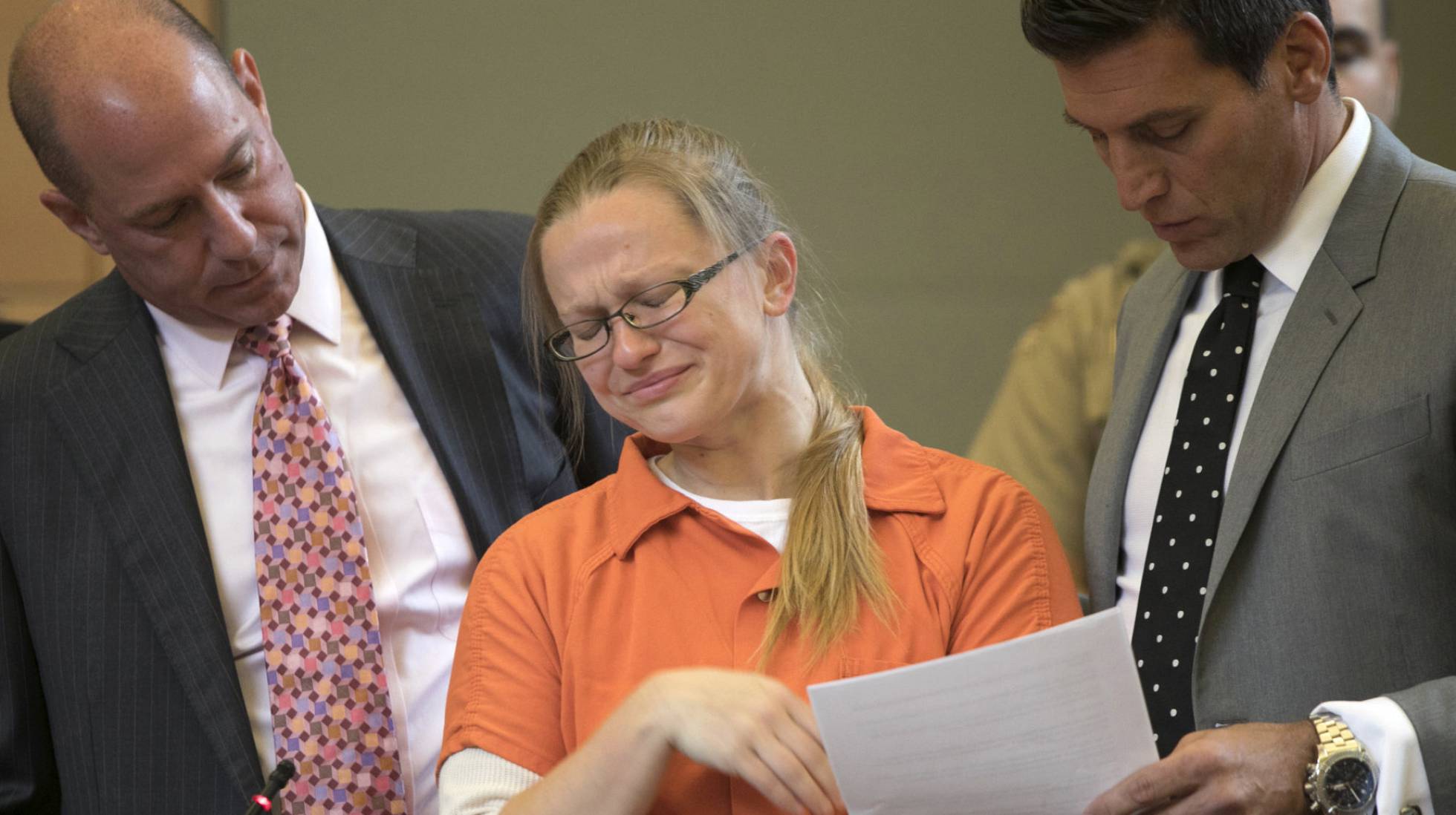 Angelika Graswald hizo un acuerdo con la fiscalía para declararse culpable de homicidio involuntario en lugar de ir a juicio por homicidio intencional (Allyse Pulliam/AP)