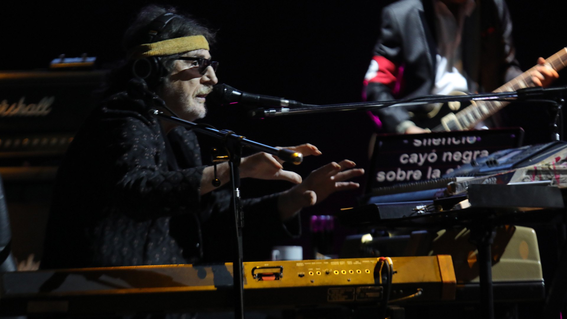 Charly García volvió al Gran Rex tras su última presentación de diciembre pasado en el mismo escenario (Fotos: Christian Bochichio)