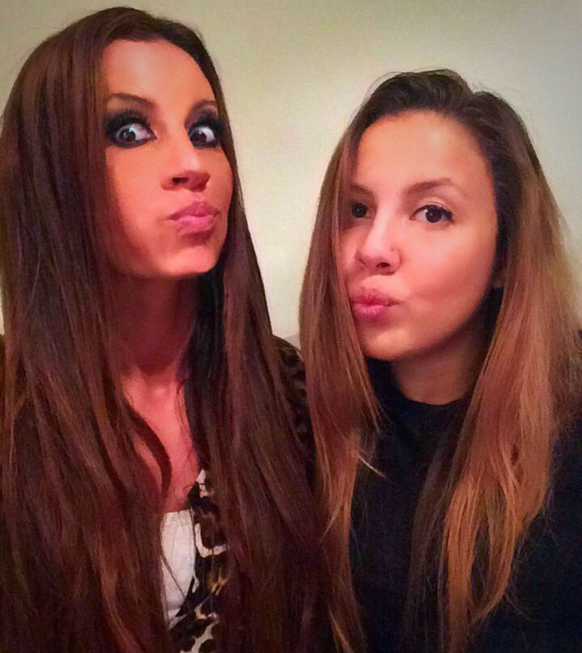 Antonella, hija de Jaitt, que se presentó en la fiscalía para interiorizarse en el caso