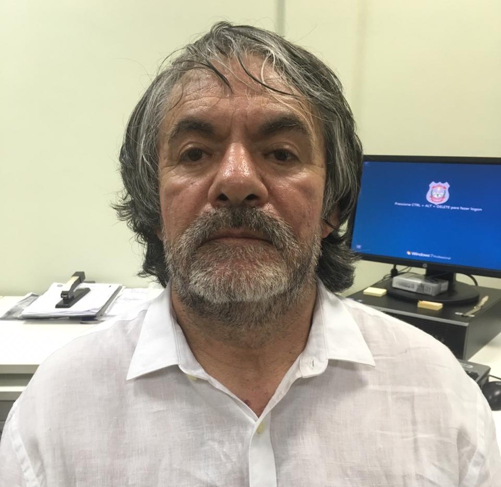 Lucio Rueda Bustos, detenido Brasil. (Foto: Policía Federal)