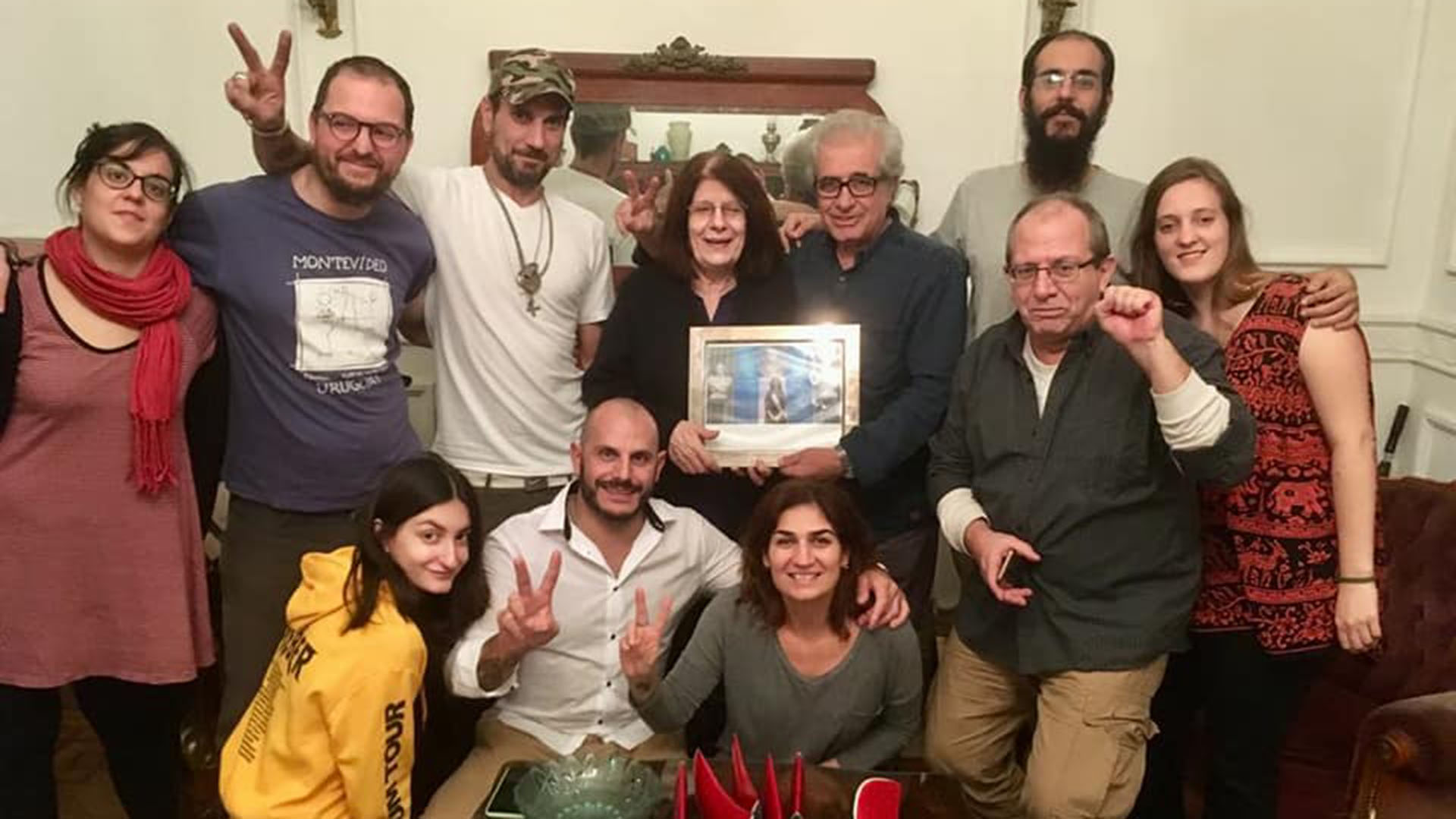 Graciela Vidaillac y su familia