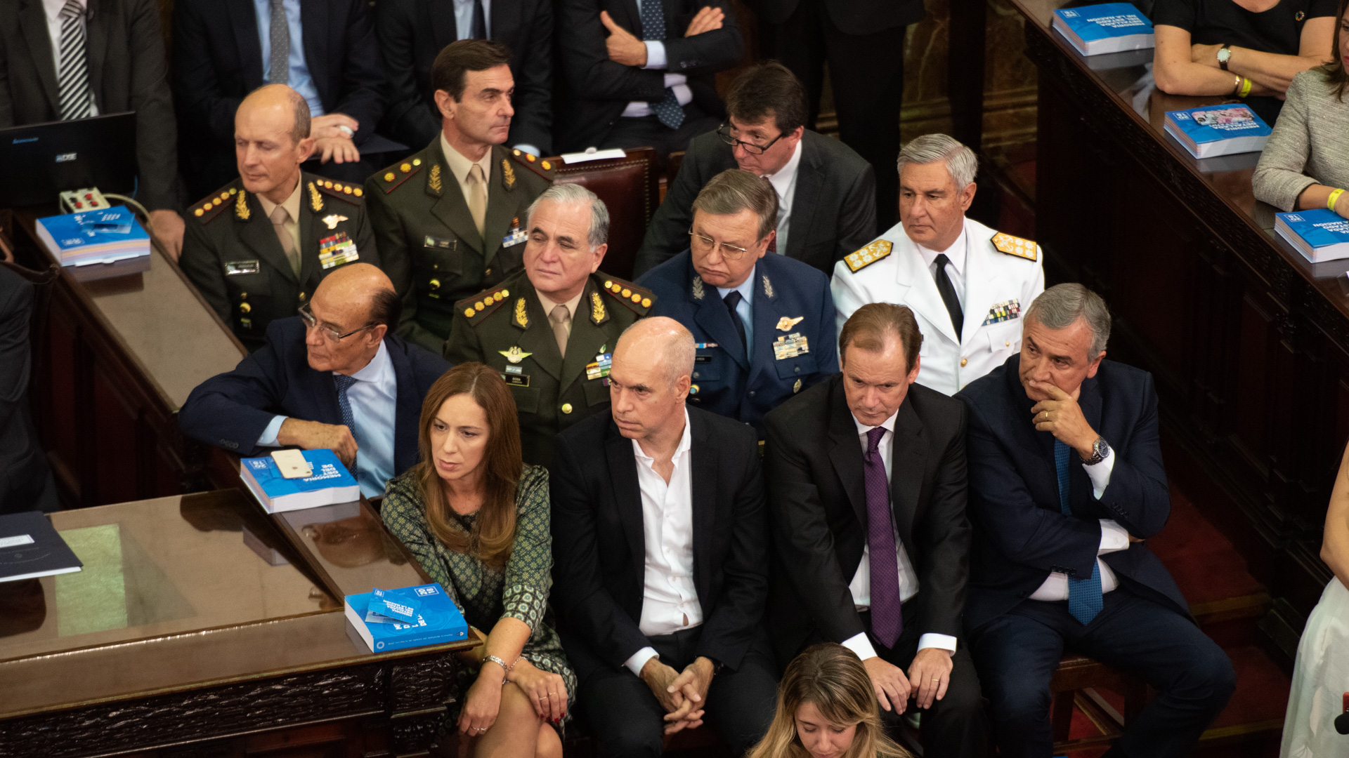 Vidal, Rodríguez Larreta, Bordet y Morales