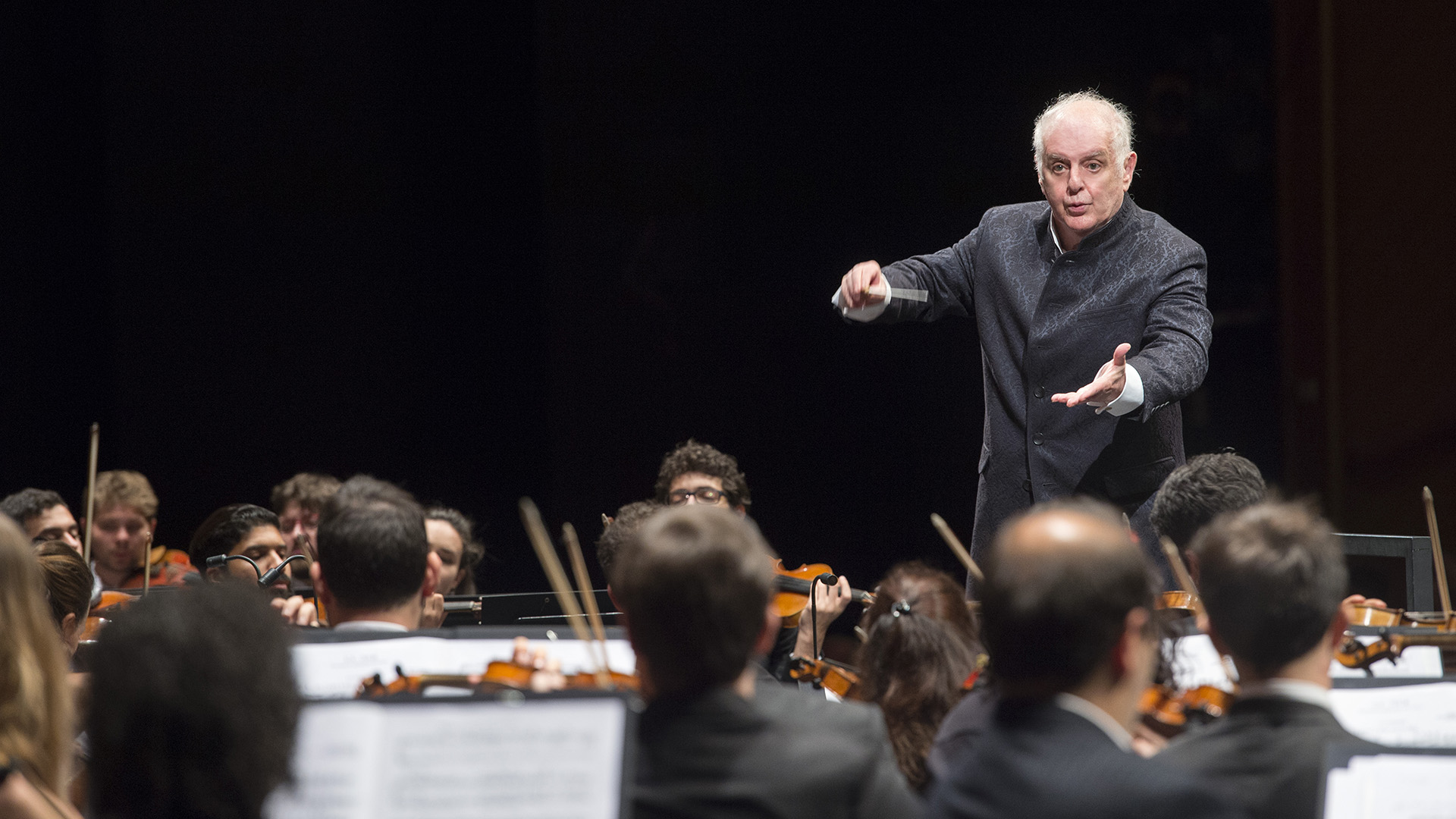 El Maestro Daniel Barenboim