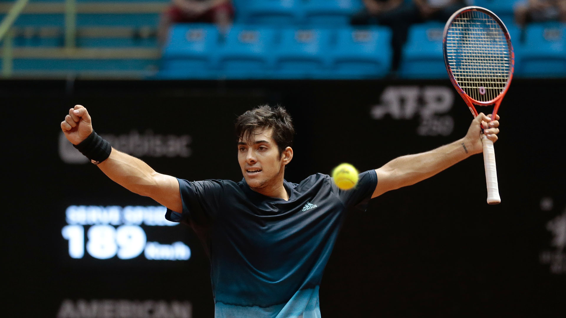 El chileno Christian Garín será el rival de Pella (Crédito: Brasil Open 2019)