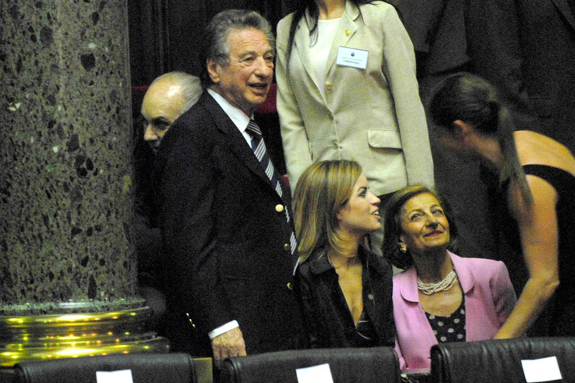 Durante su trayectoria en el mundo de los negocios, Franco Macri condujo distintas entidades empresarias, como la Unión Argentina de la Construcción, la Cámara Argentina de la Construcción y la Asociación de Fabricantes de Autos (Télam)