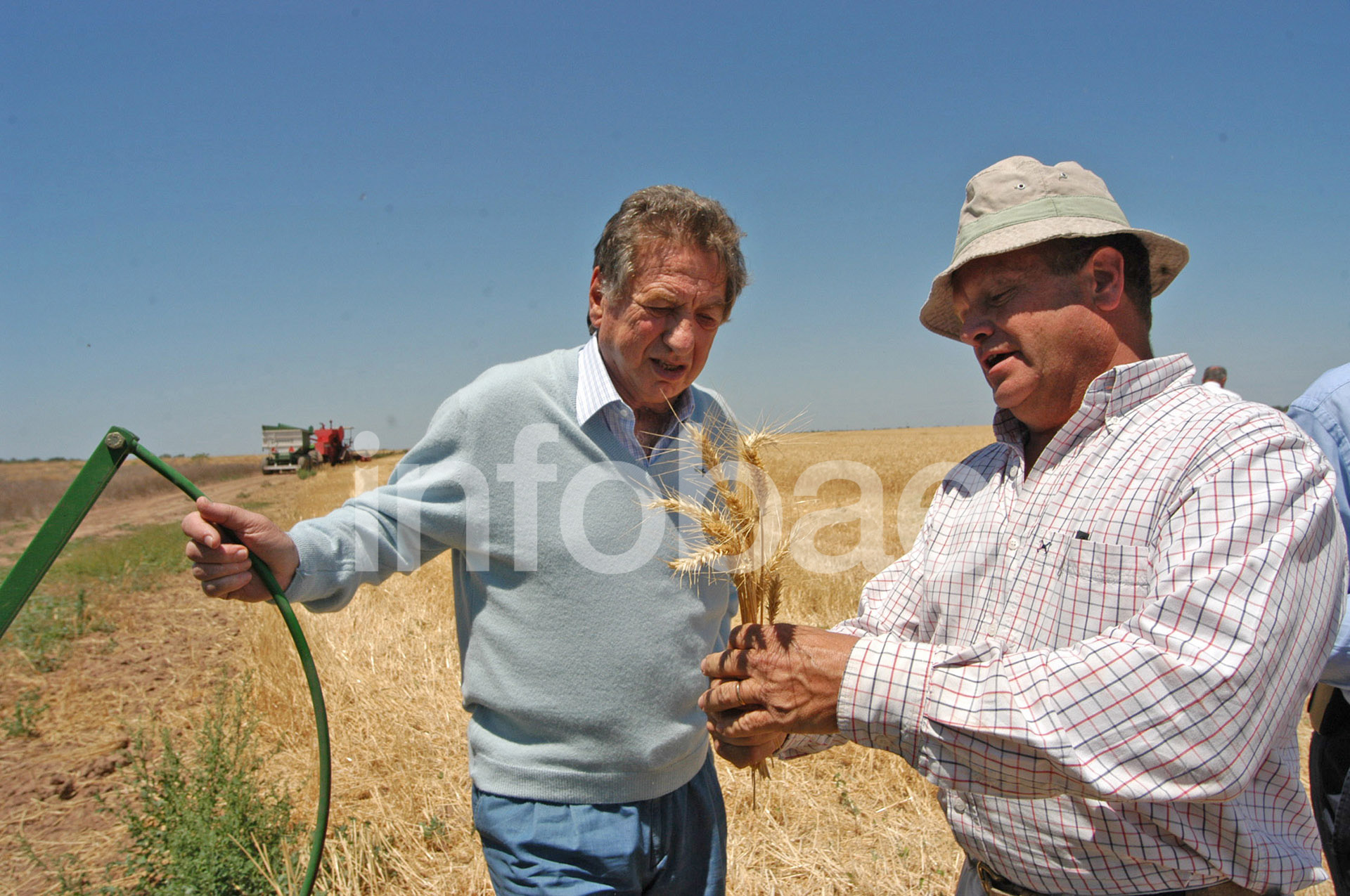 Durante muchos años, eran habituales las visitas de Franco Macri a su campo personal “El Yuto”, en Salta (Enrique García Medina)