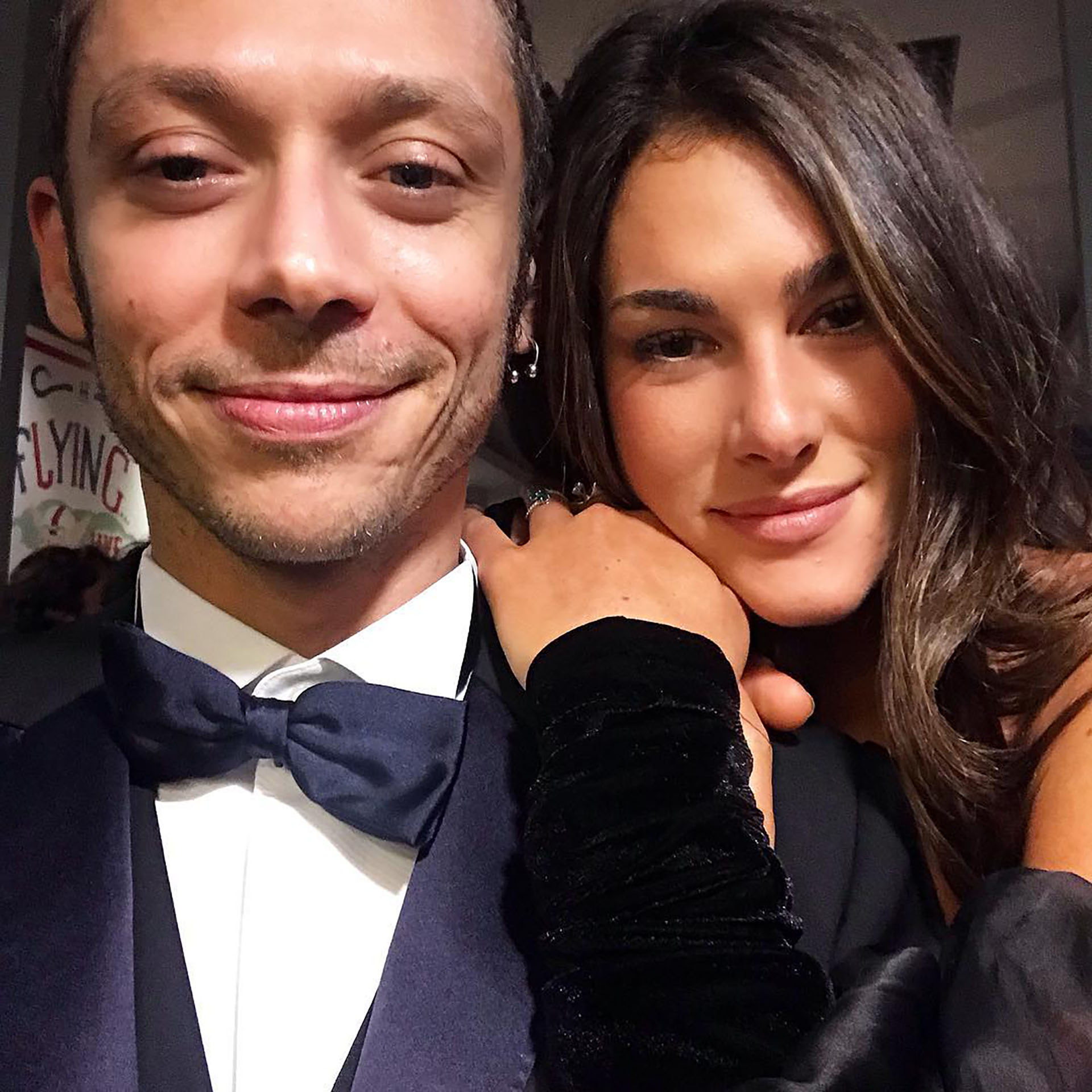 Valentino Rossi, junto a su pareja Francesca Sofia Novello (@francescasofianovello)