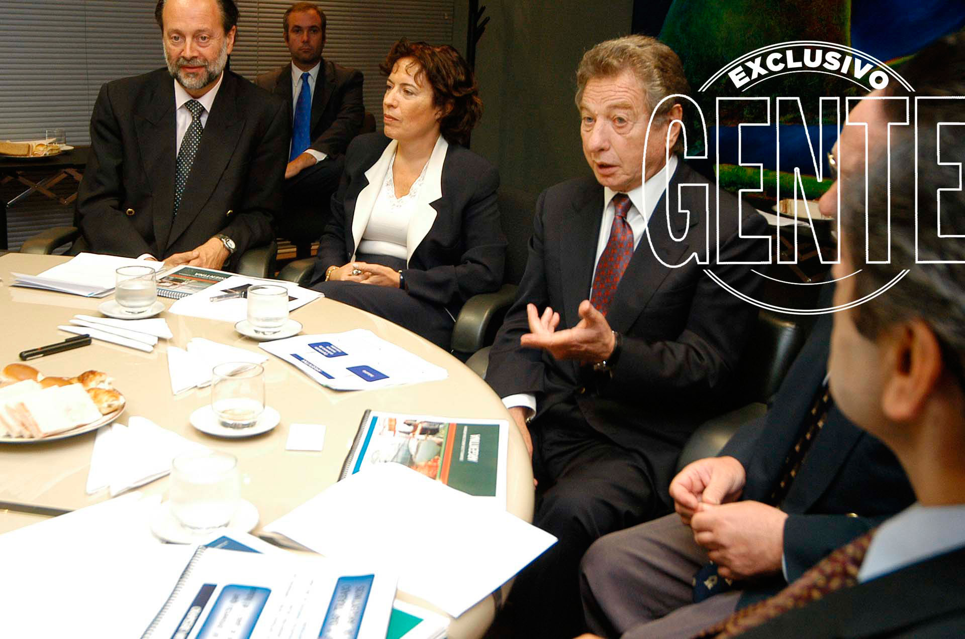 Franco Macri, en una reunión de SOCMA. Foto: Enrique García Medina/GENTE