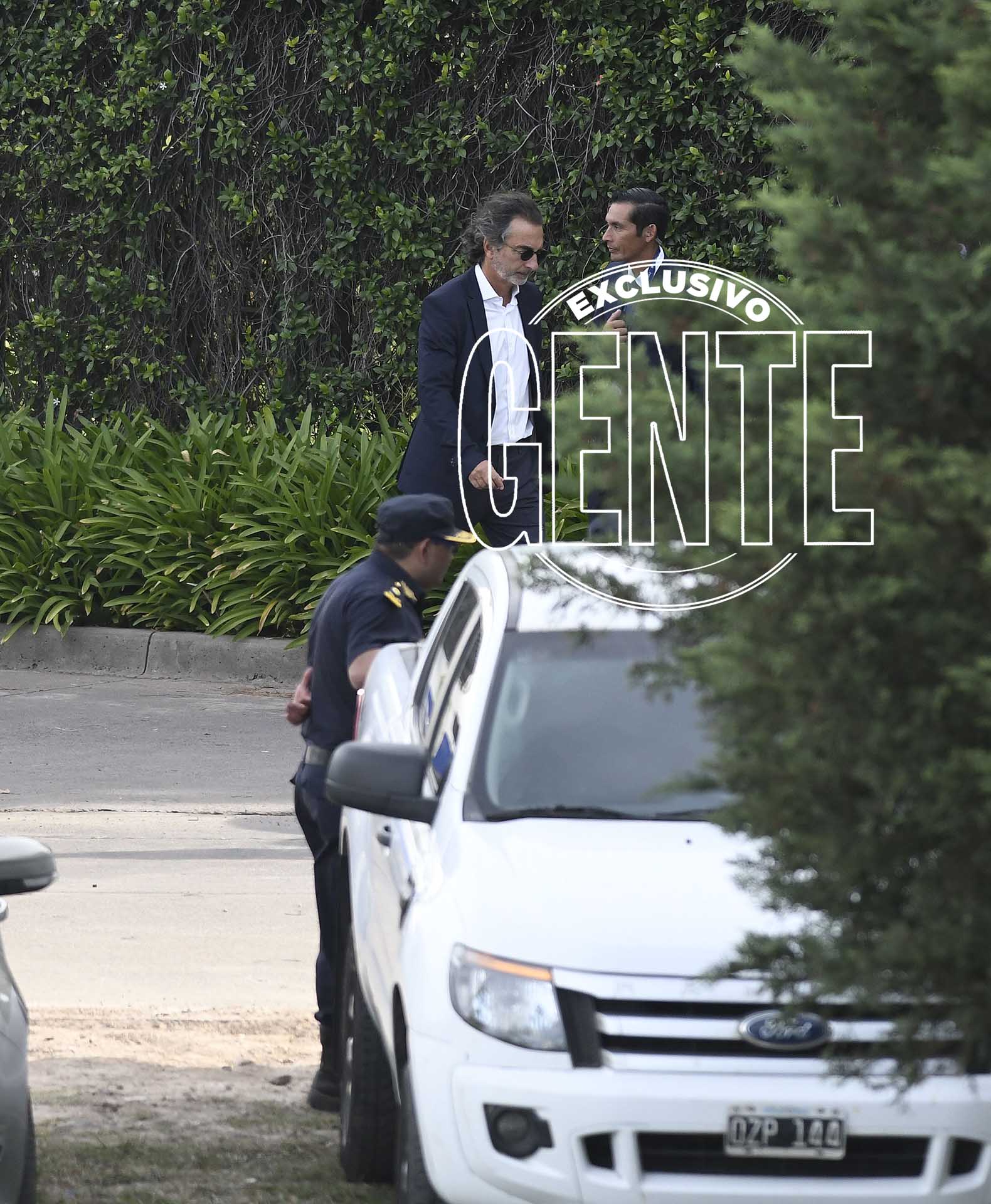 Angelo Calcaterra en Jardín de Paz. Foto: Julio César Ruiz/GENTE