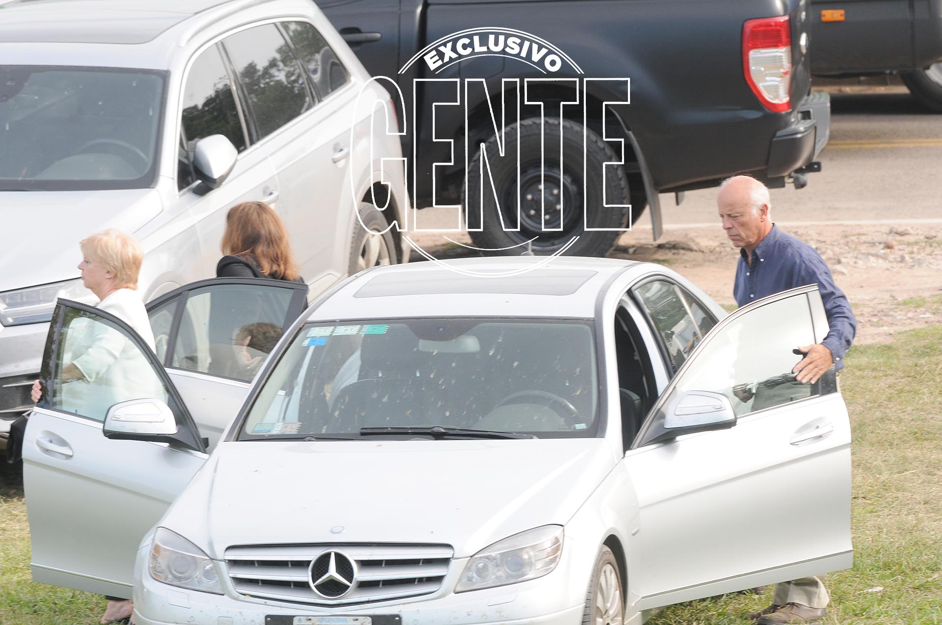 La despedida de Franco Macri. Foto: Julio César Ruiz/GENTE