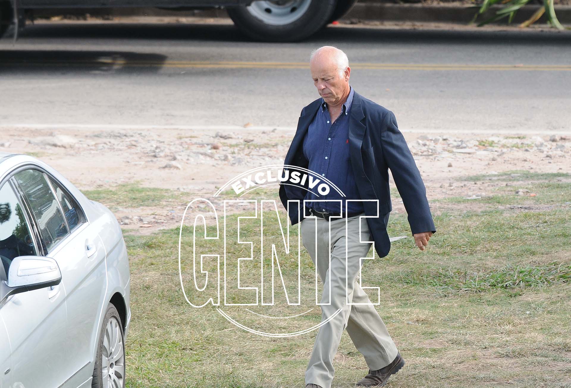 La despedida de Franco Macri. Foto: Julio César Ruiz/GENTE