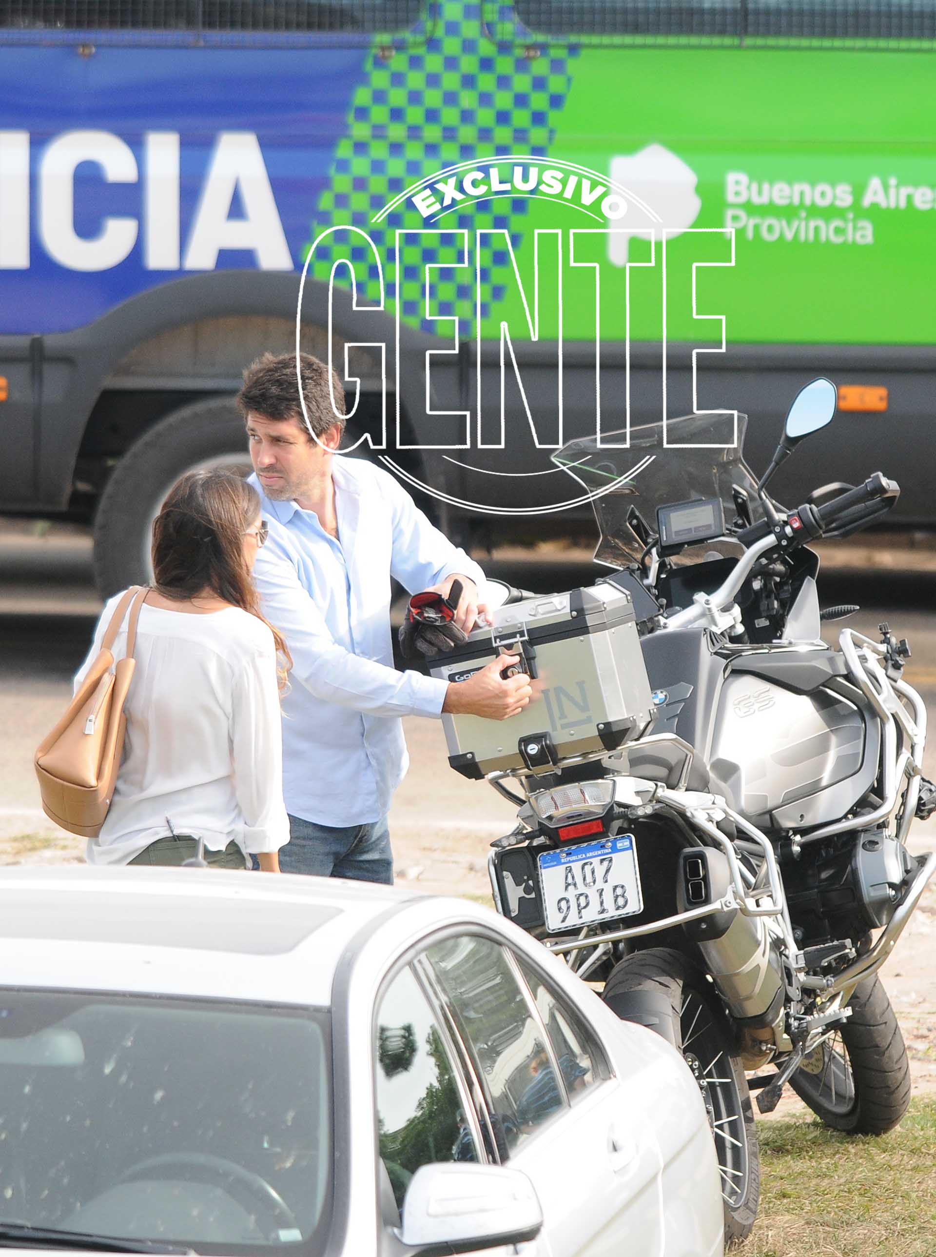 La despedida de Franco Macri. Foto: Julio César Ruiz/GENTE