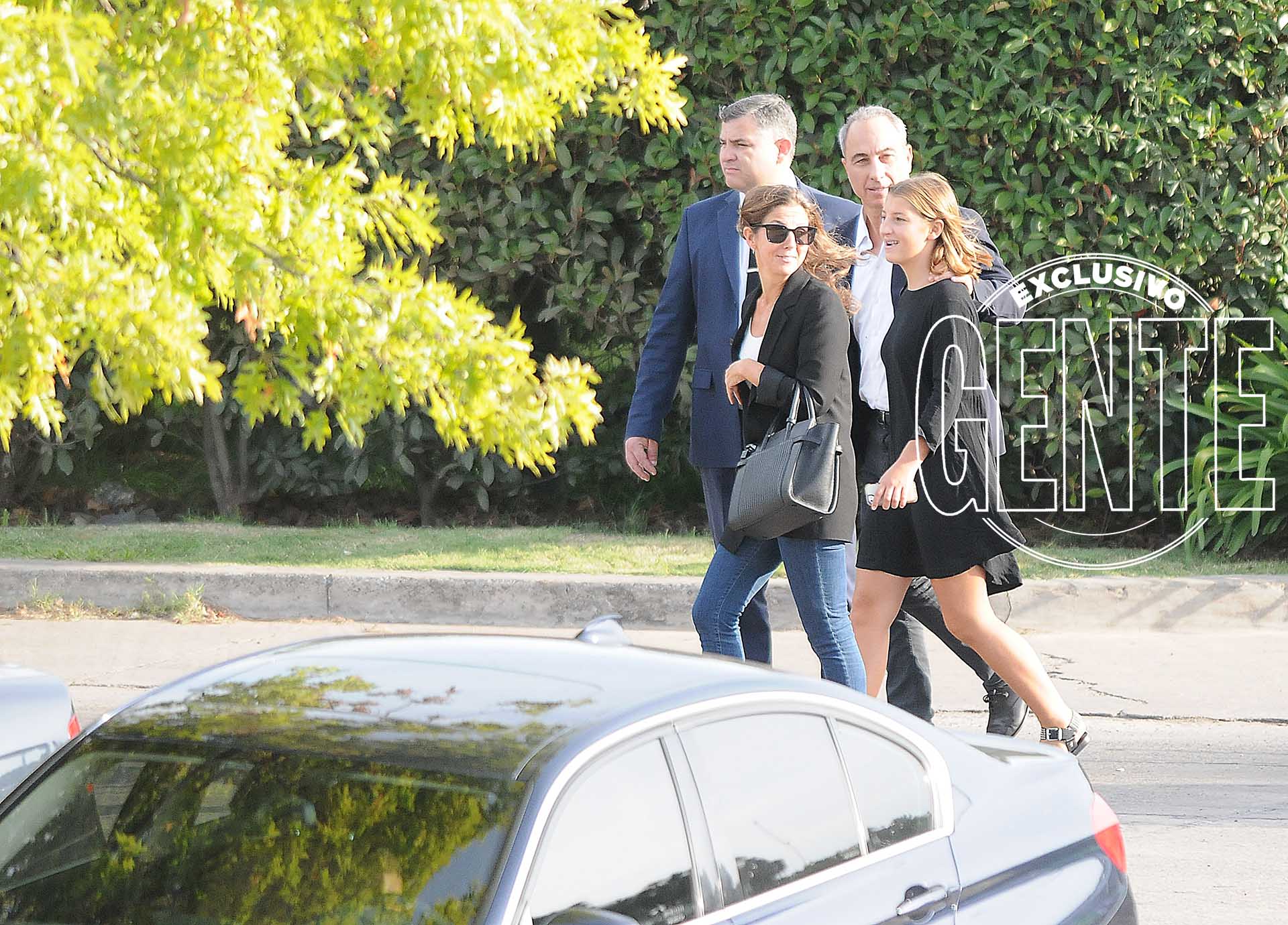La despedida de Franco Macri. Foto: Julio César Ruiz/GENTE