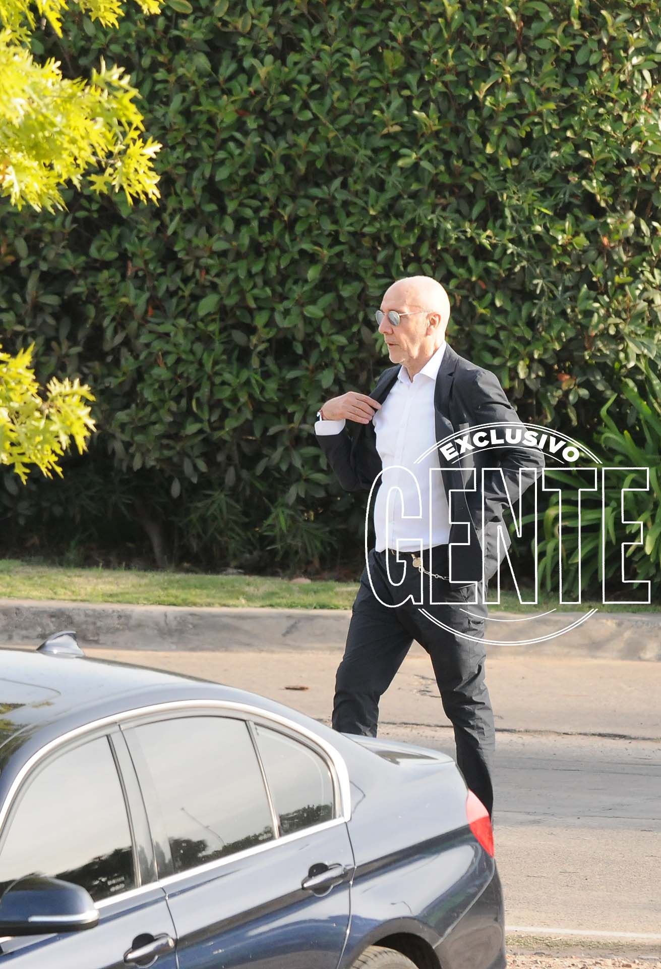 La despedida de Franco Macri. Foto: Julio César Ruiz/GENTE