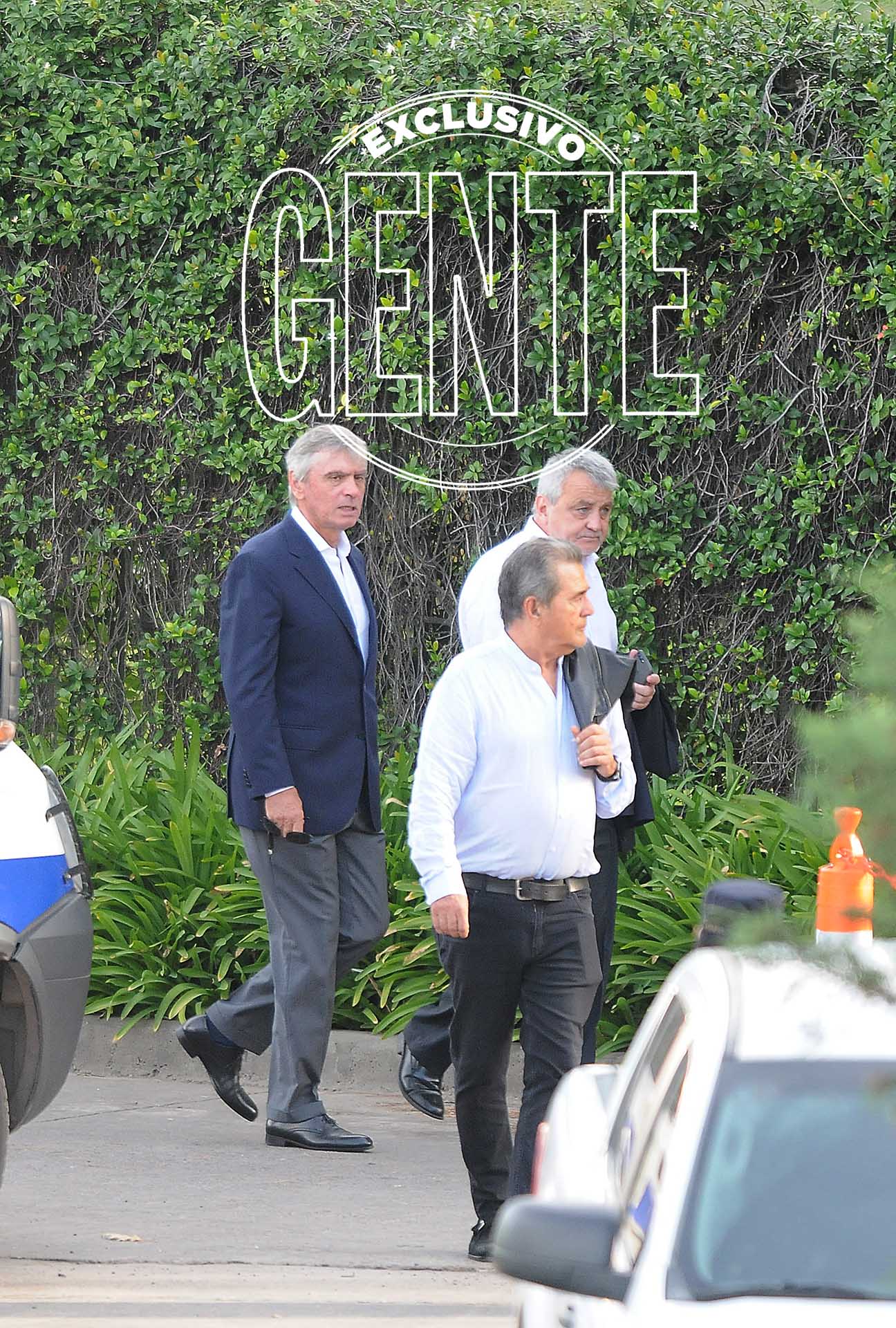 La despedida de Franco Macri. Foto: Julio César Ruiz/GENTE