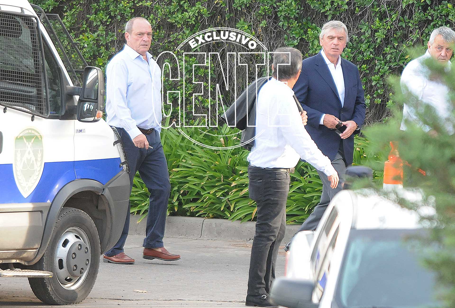 La despedida de Franco Macri. Foto: Julio César Ruiz/GENTE