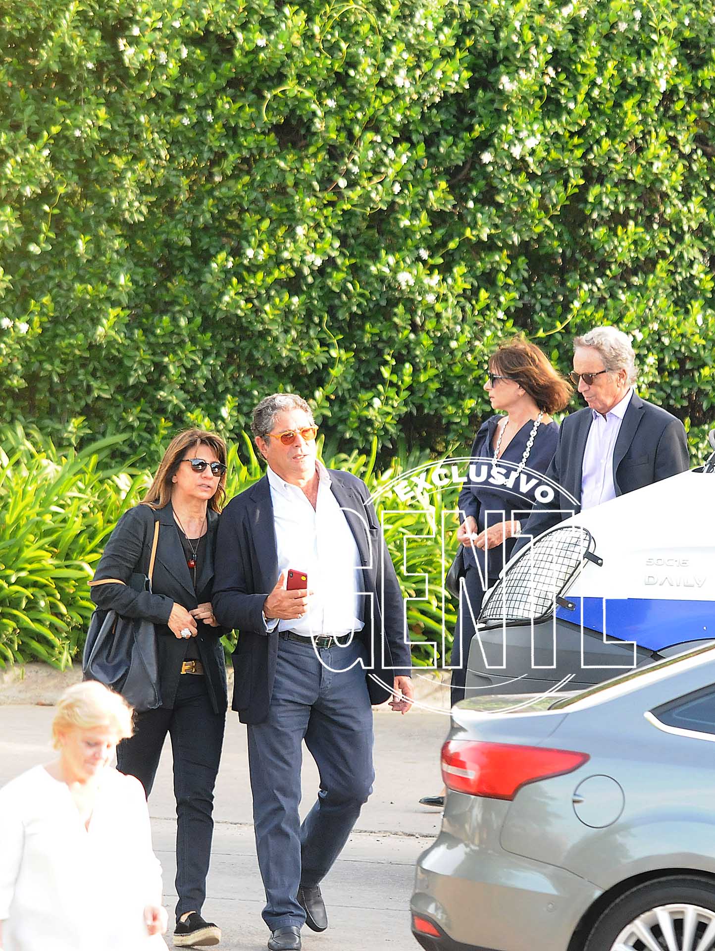 La despedida de Franco Macri. Foto: Julio César Ruiz/GENTE