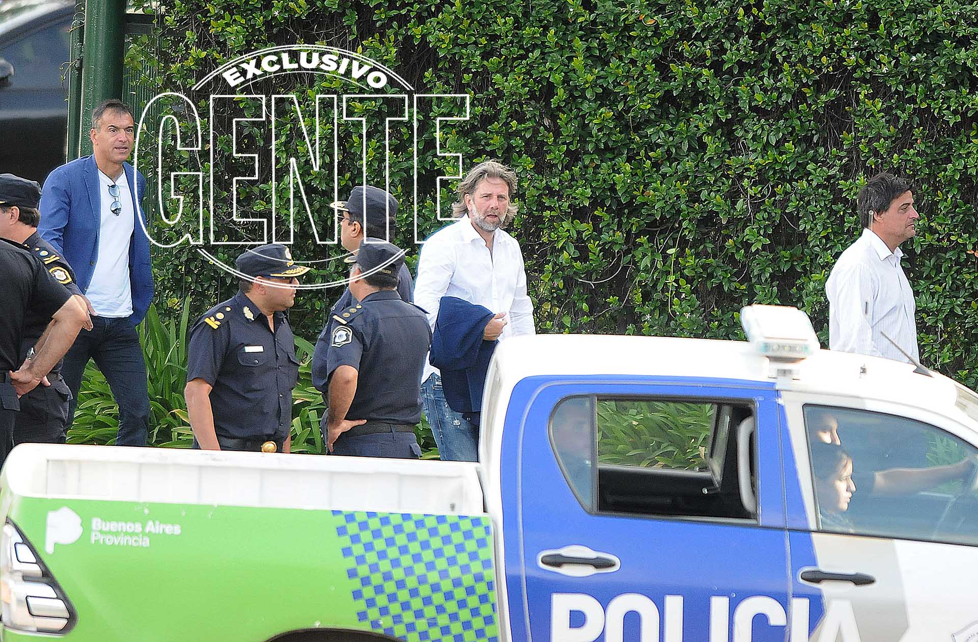 La despedida de Franco Macri. Foto: Julio César Ruiz/GENTE