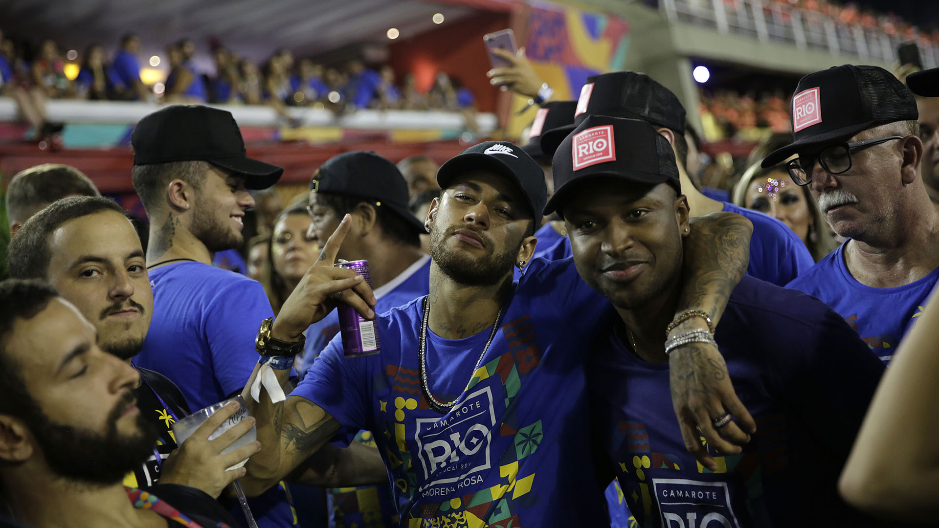 El capitán de la selección brasileña se recupera de una lesión (AP Photo/Silvia Izquierdo)