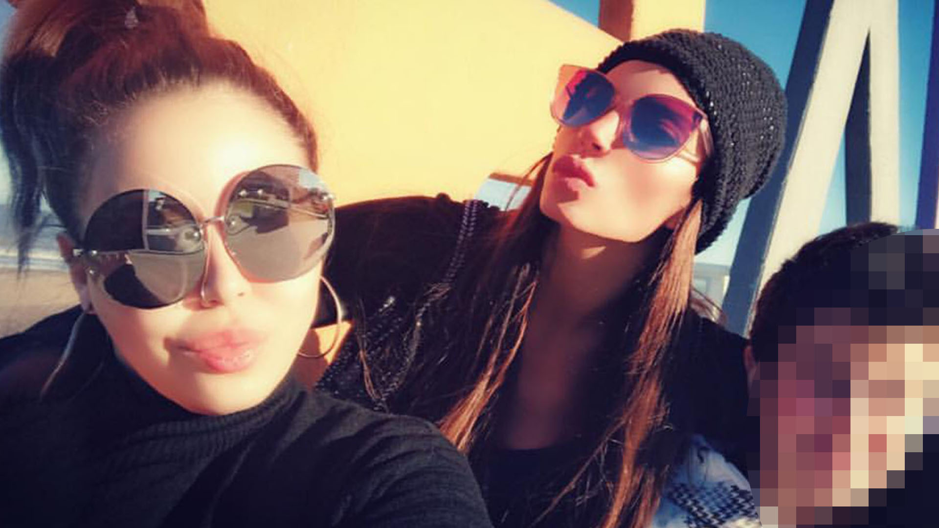 Natacha Jaitt con Antonella y Valentino