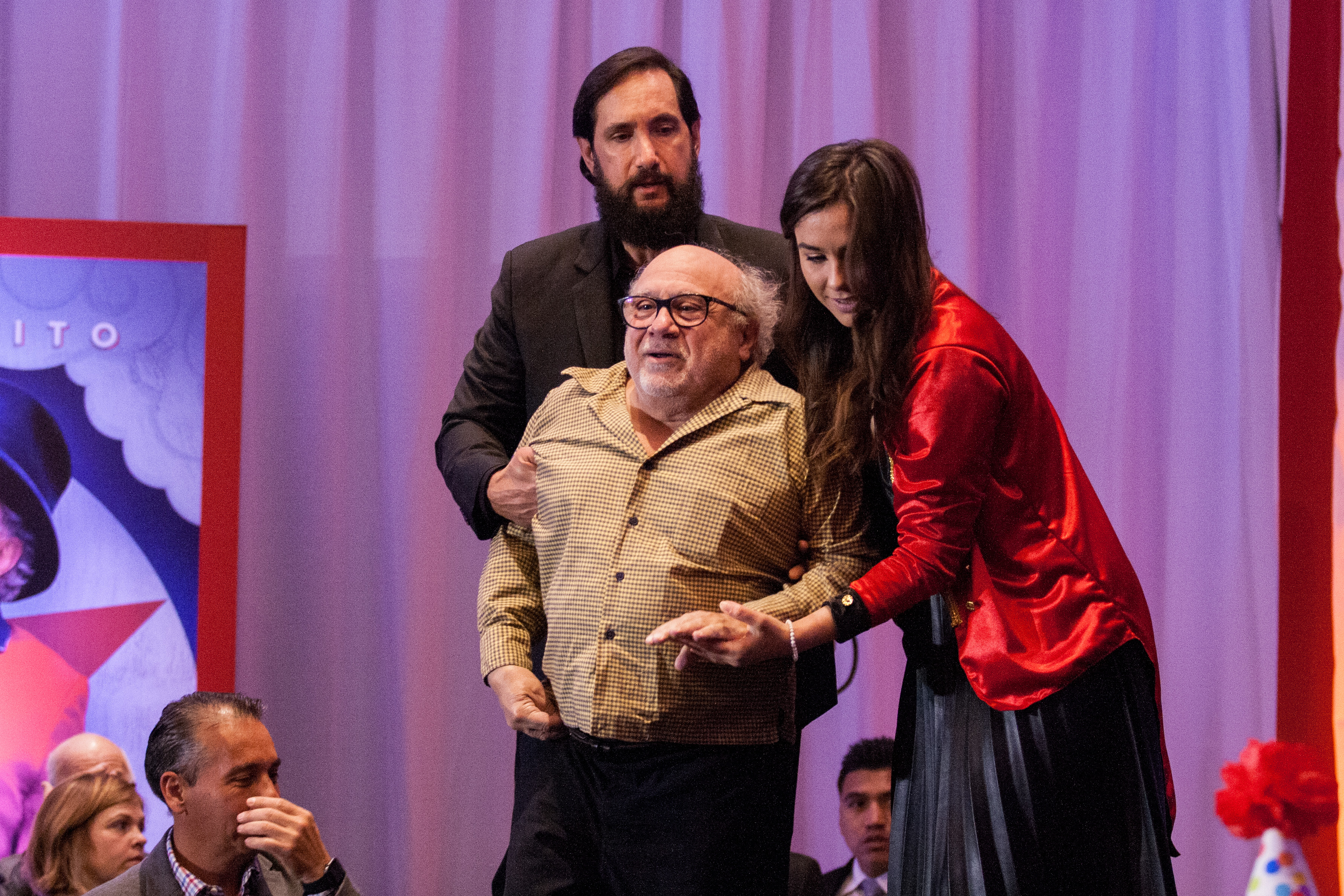 DeVito destacó el proceso de creación y la mancuerna que hizo junto con el director Tim Burton(Foto: GALO CAÑAS /CUARTOSCURO.COM)