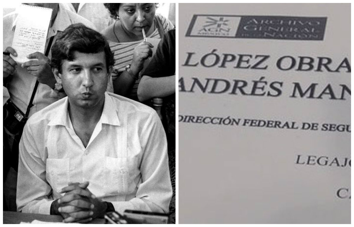 Andrés Manuel López Obrador desclasificó sus propios expedientes (Foto: Especial)