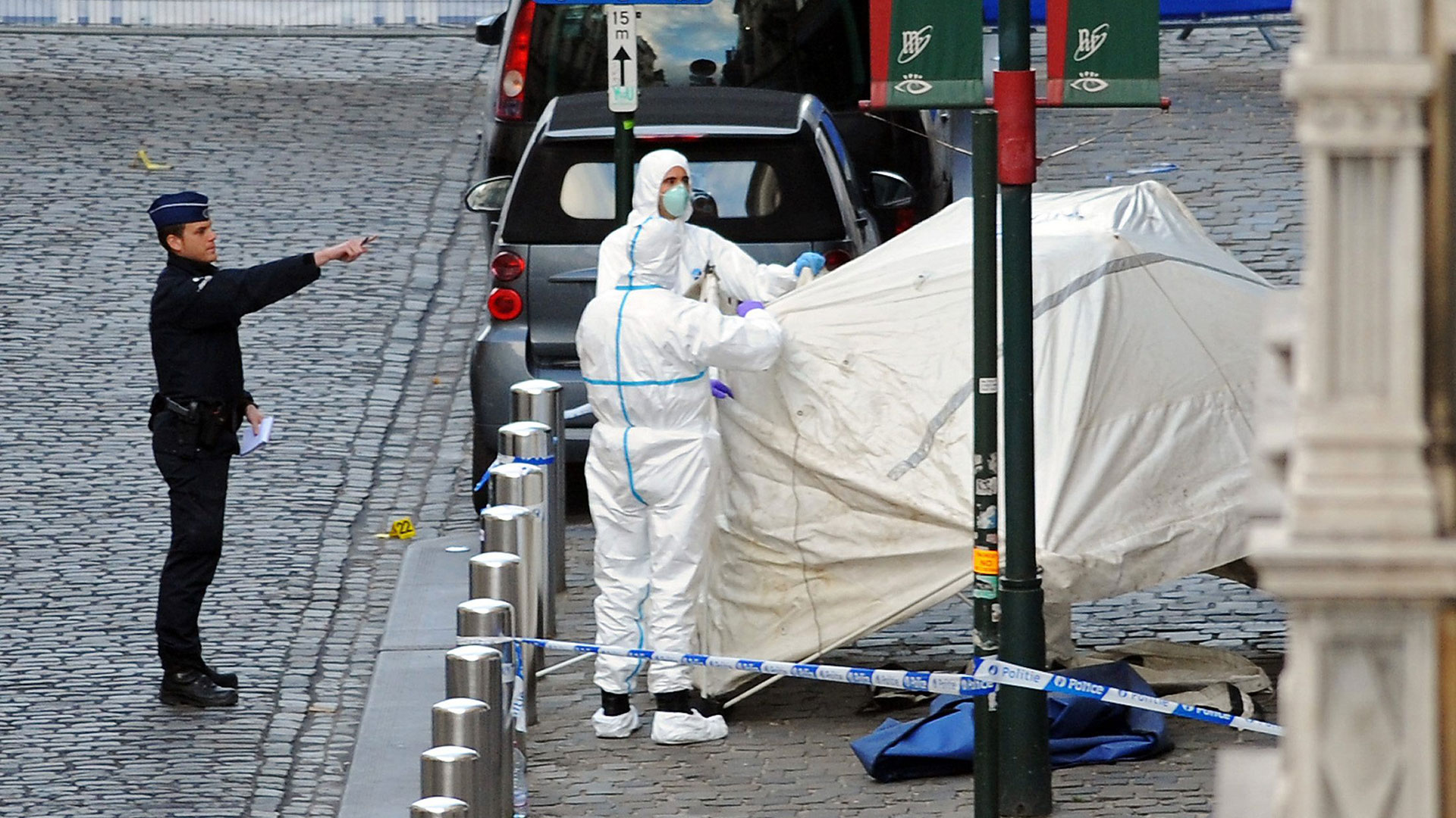Imágenes del ataque contra el Museo Judío en 2014 (Reuters)