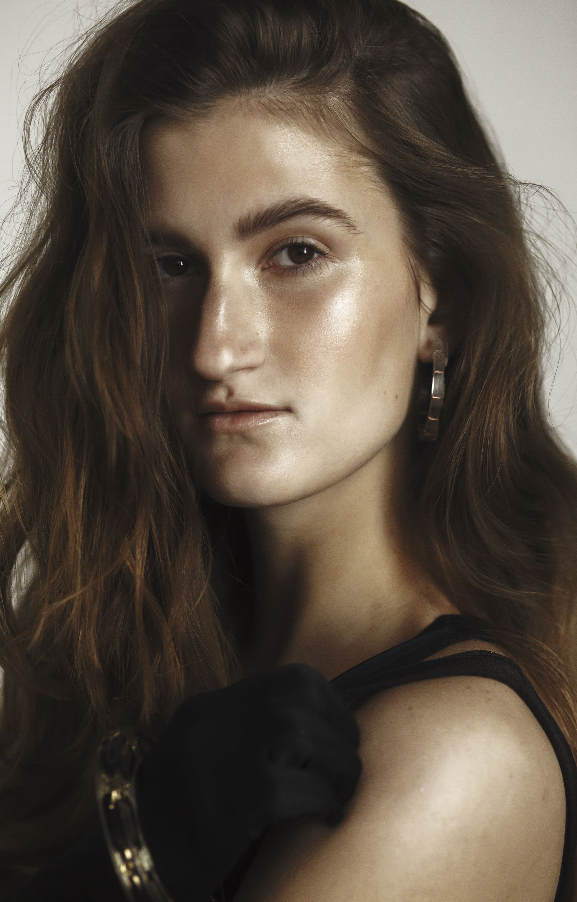 Parte de book de Camila (Foto: Alejadro Poveda)