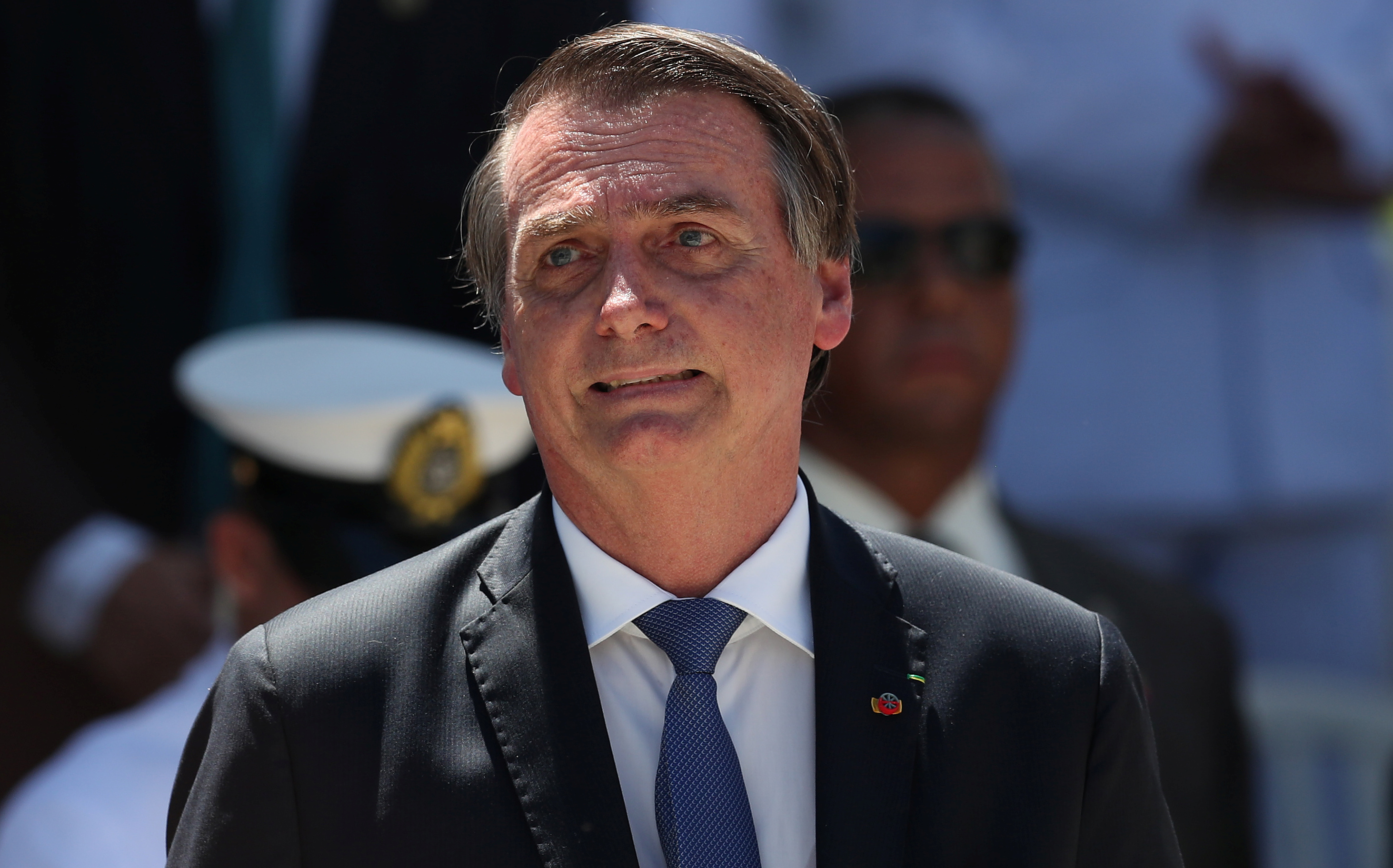 El presidente de Brasil, Jair Bolsonaro (REUTERS/Ricardo Moraes)