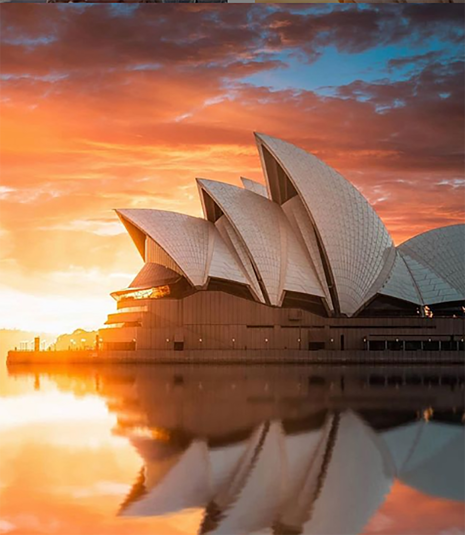 La sydney opera house es uno de los lugares más fotografiados (@aussie_images)