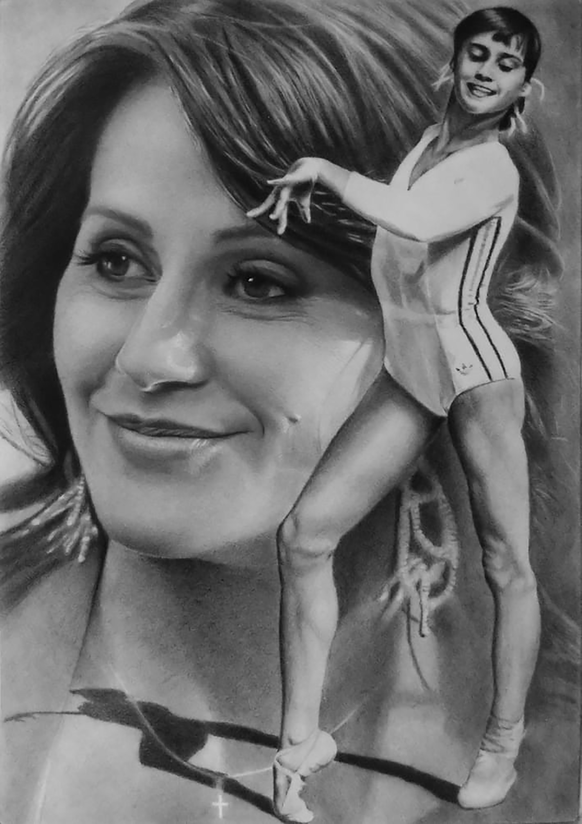 Nadia Comaneci, por Isrrael Villablanca