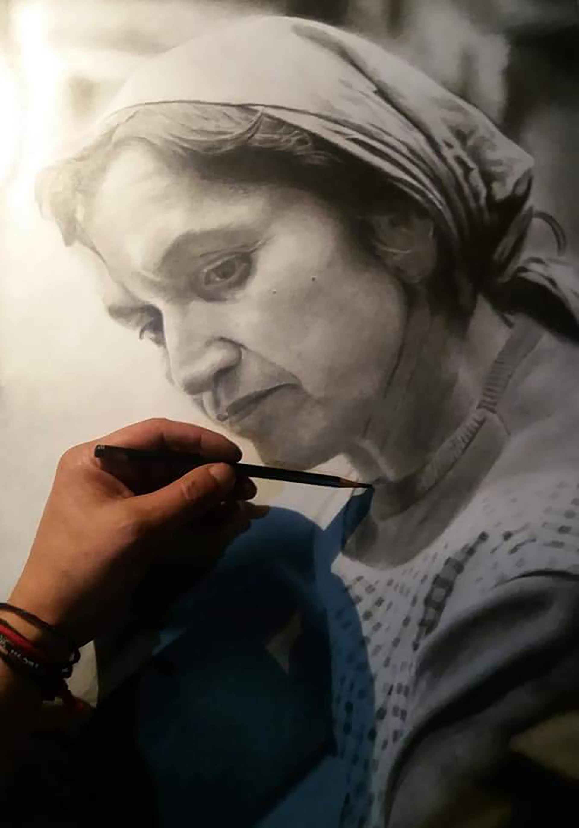 Una versión aún no terminada de Violeta Parra