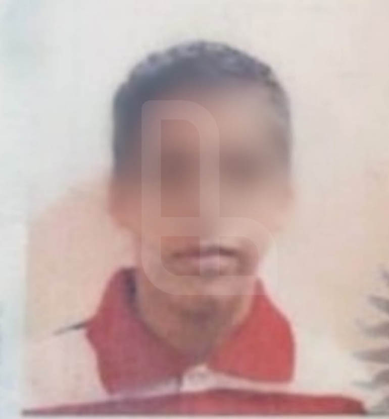 Este es uno de los menores identificados por la policía