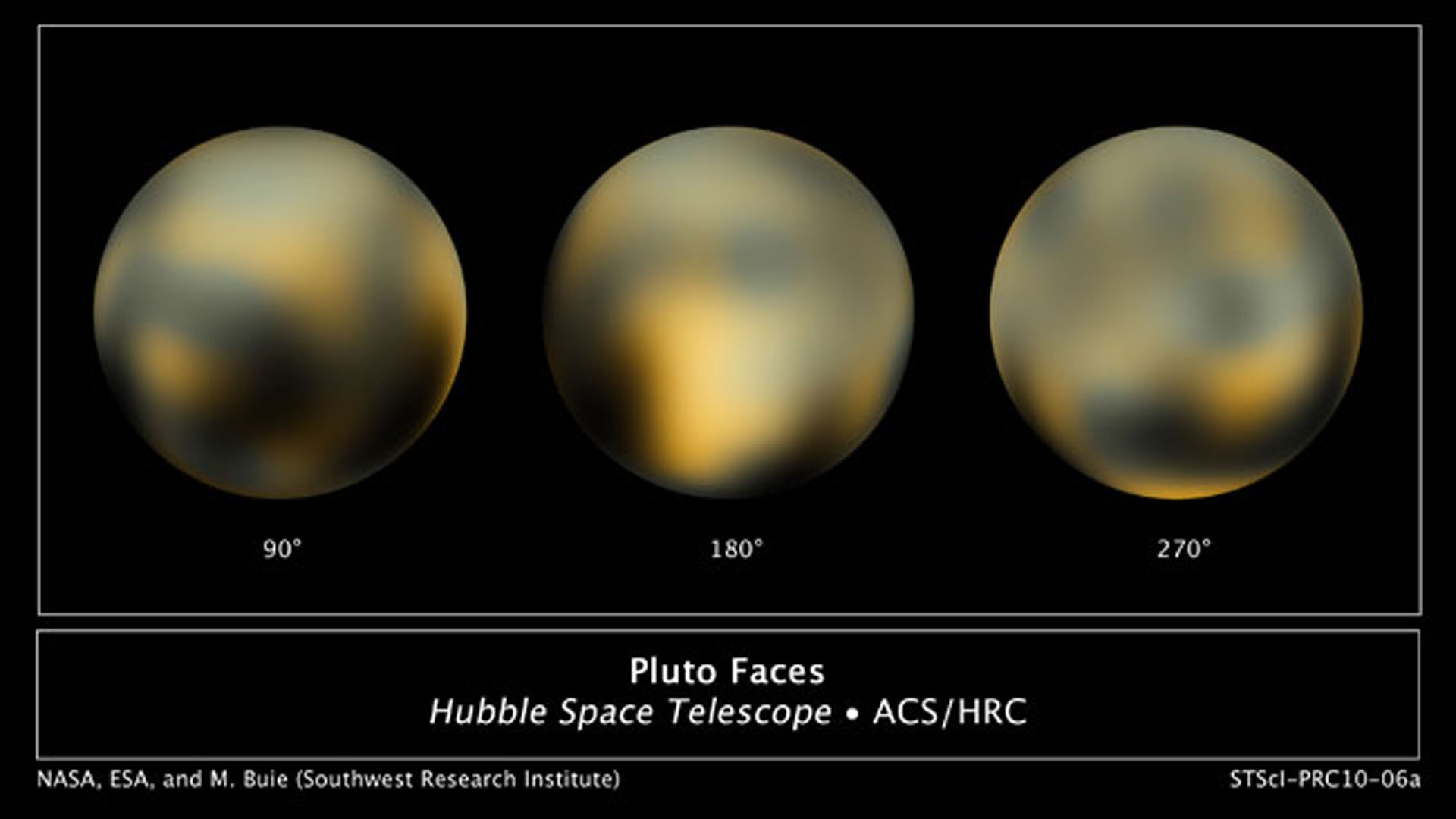 Nix e Hidra, dos nuevas lunas de Plutón, descubiertas por el Hubble