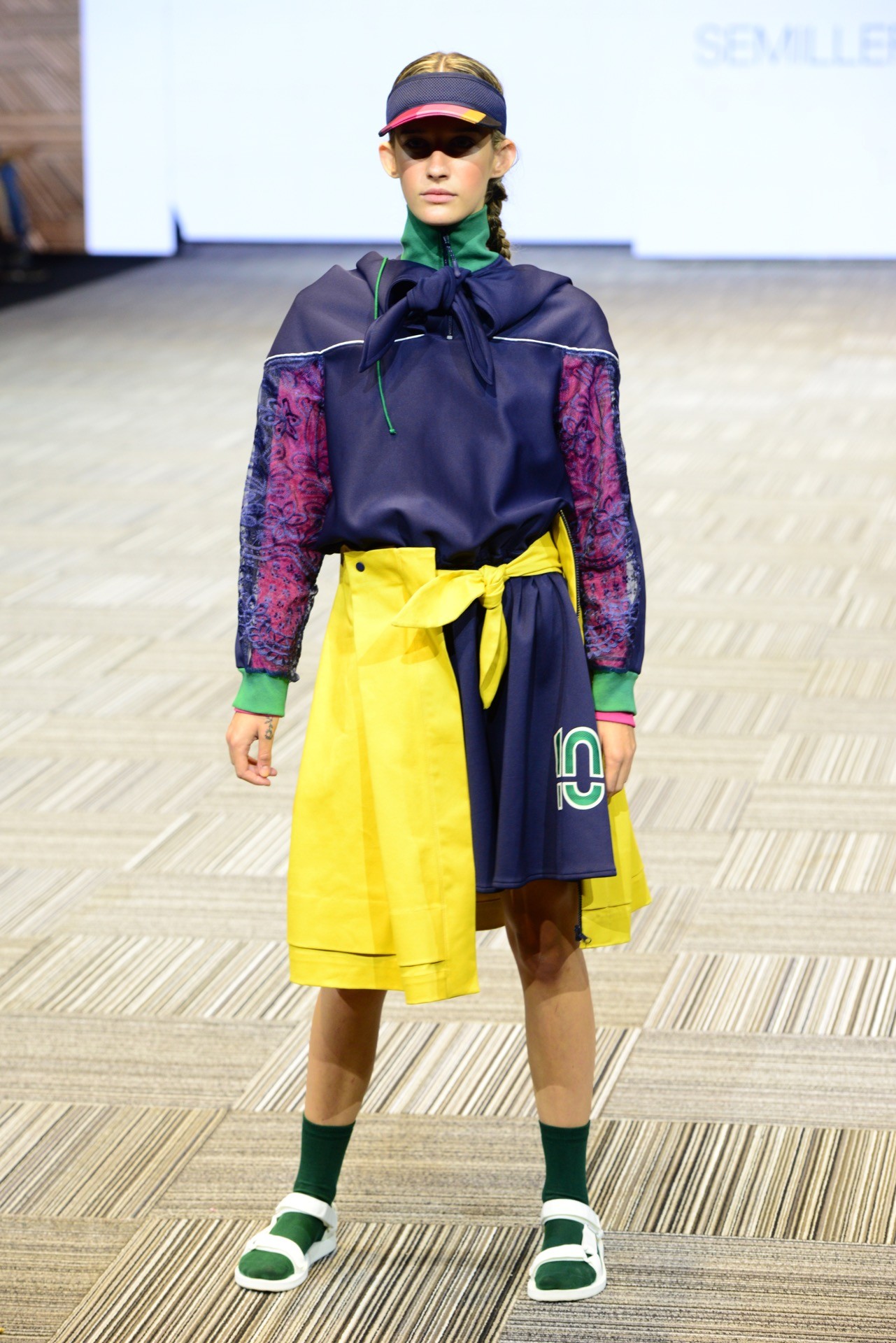 Iskay en su debut en Bafweek.